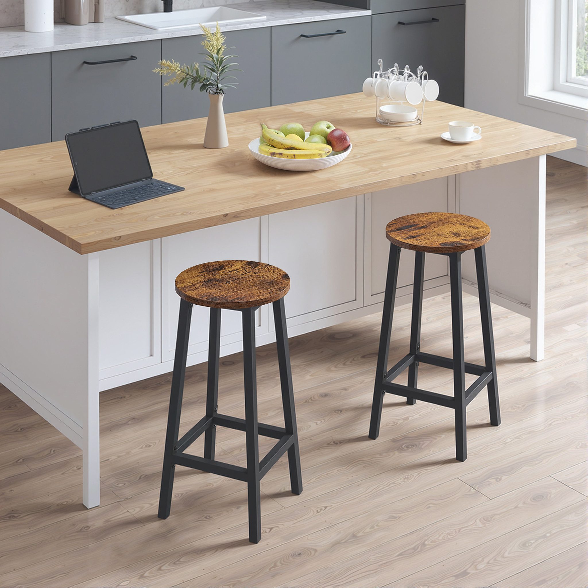 Home Collective Barhocker Küchenhocker Küchenstuhl Thekenstuhl Tresenhocker günstig online kaufen