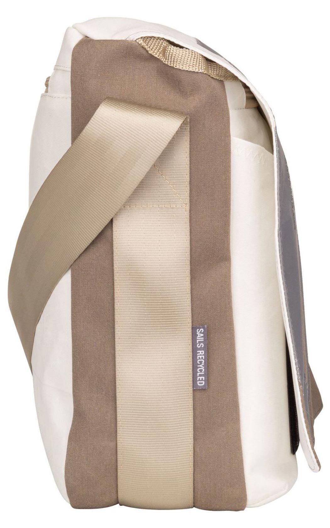 360Grad Laptoptasche Laptoptasche Schultertasche Barkasse WTH, Recycling Segeltuch