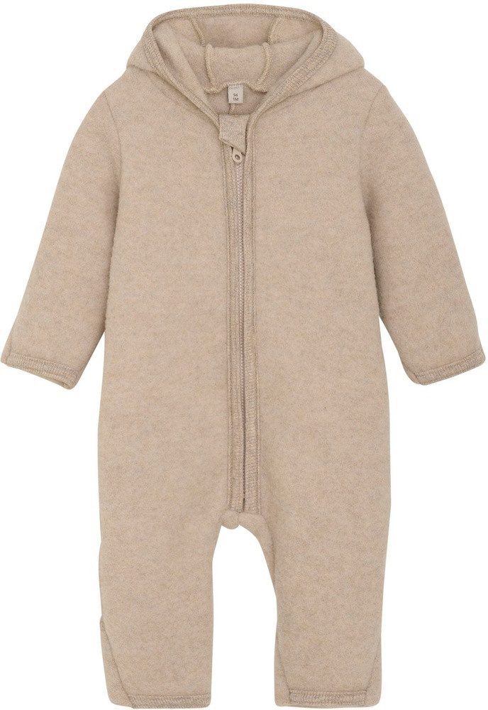 Huttelihut Softshelloverall Pram Suit Ears Wool Fleece (S)