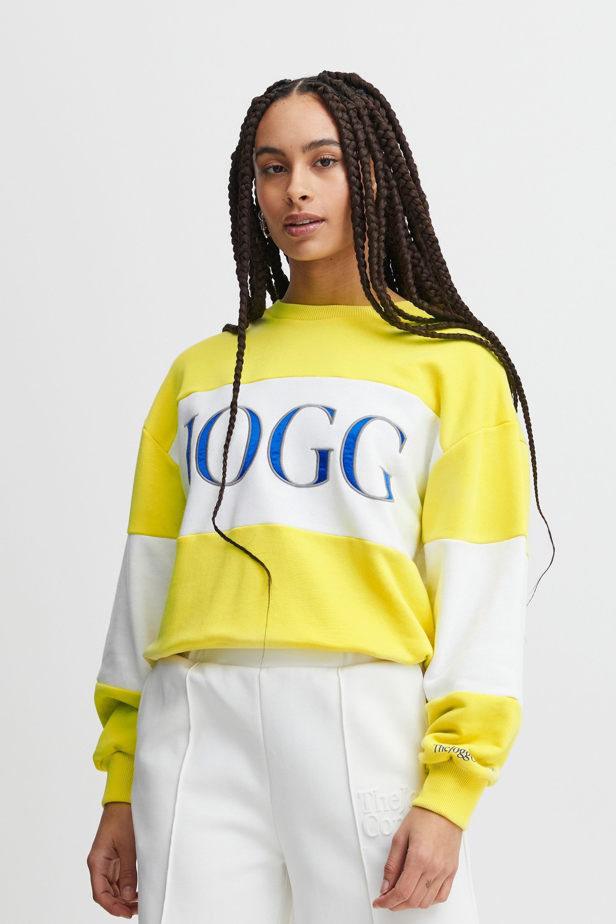 Sweatshirt JCSAFINE BLOCK SWEAT - 22800238
