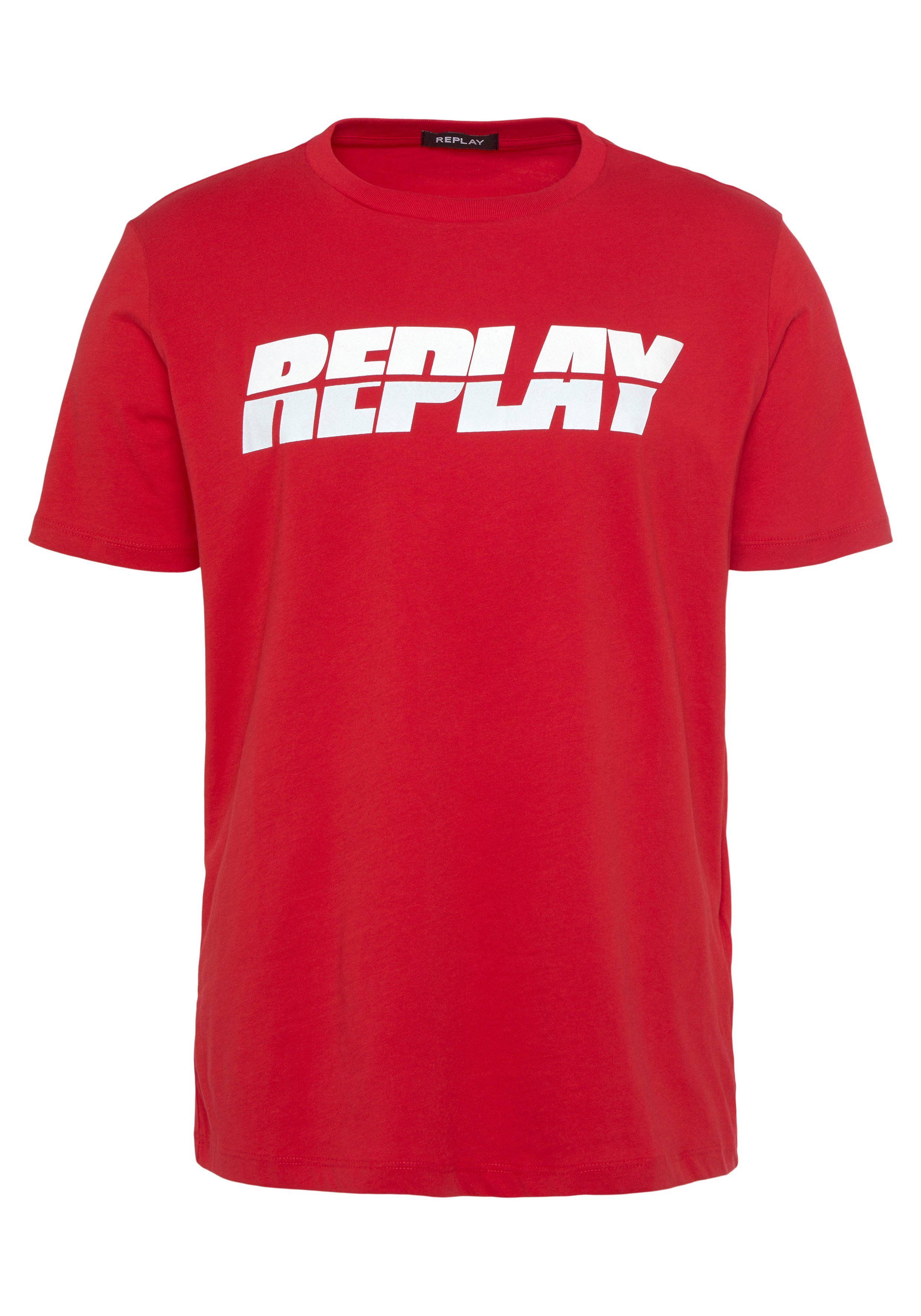 Replay T-Shirt red poopy