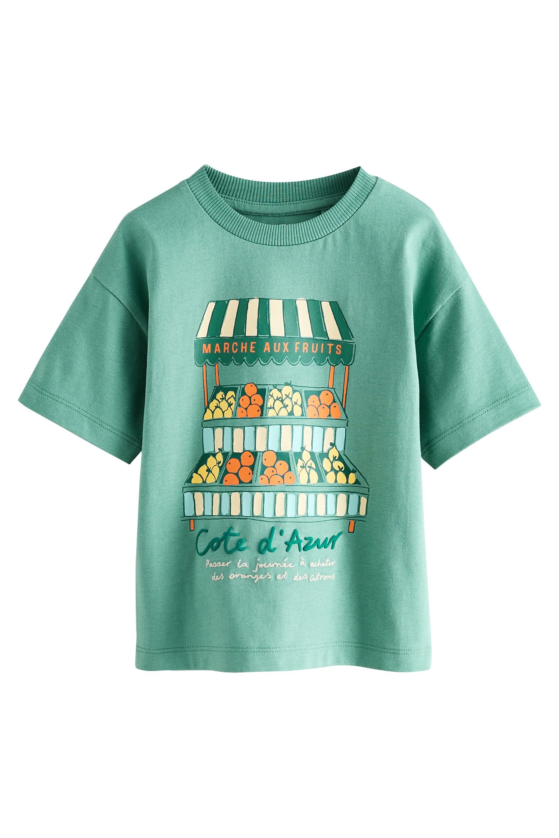 T-Shirt T-Shirt mit Applikation