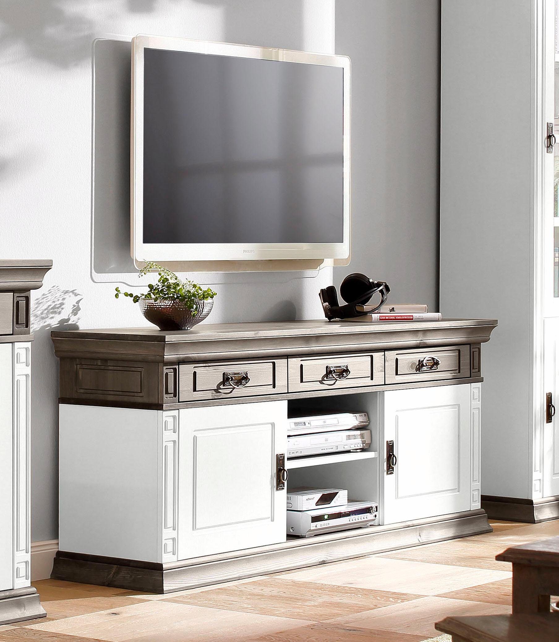 OTTO home TV-Board Vinales, Sideboard, Lowbord, Kommode, Breite 158 cm, mit 3 Schubladen, FSC®