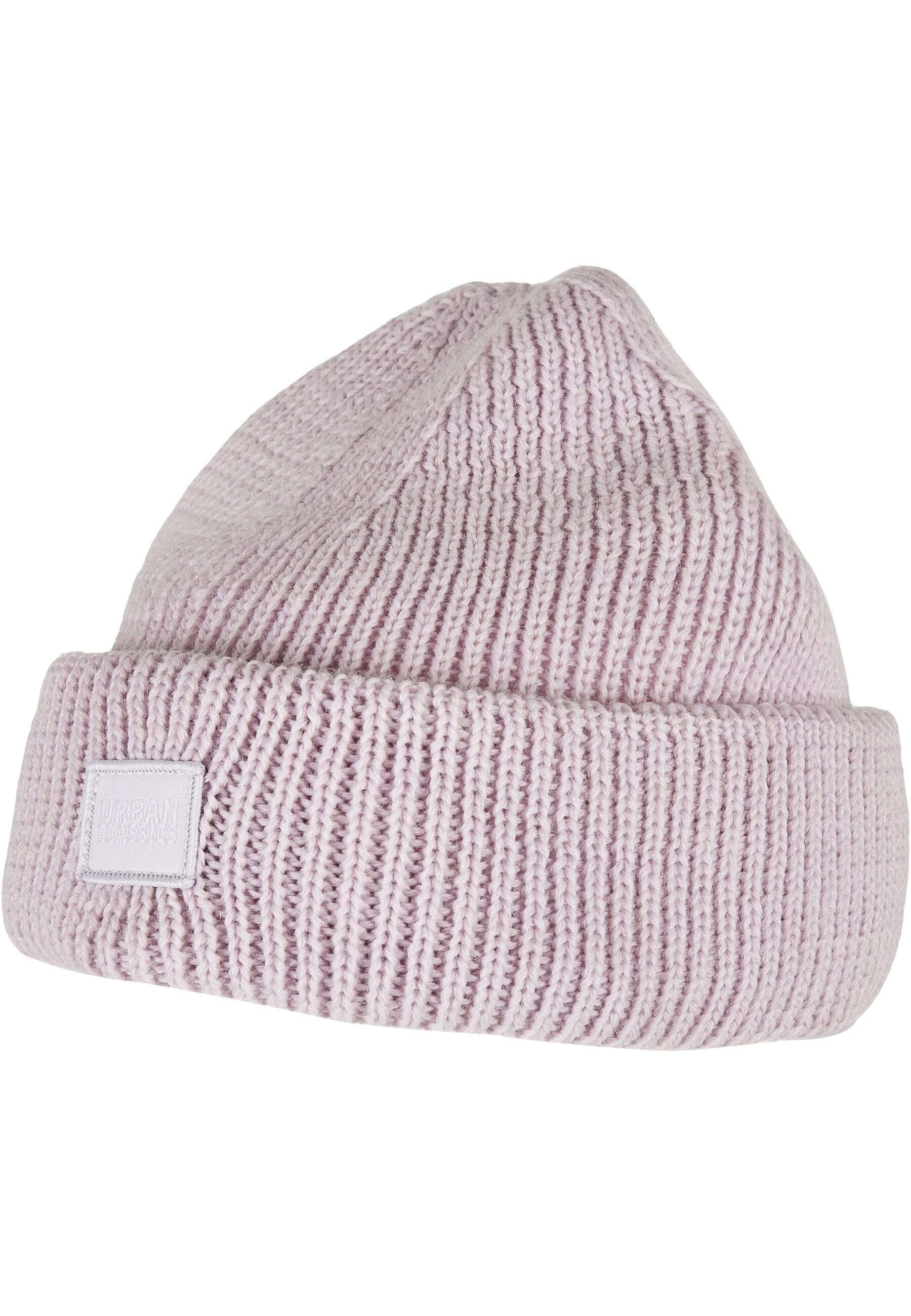 Knitted lilac (1-St) Wool URBAN CLASSICS Beanie Unisex Beanie