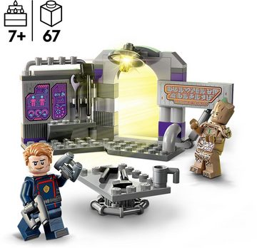 LEGO® Konstruktionsspielsteine Hauptquartier der Guardians of the Galaxy (76253), LEGO® Marvel, (67 St), Made in Europe
