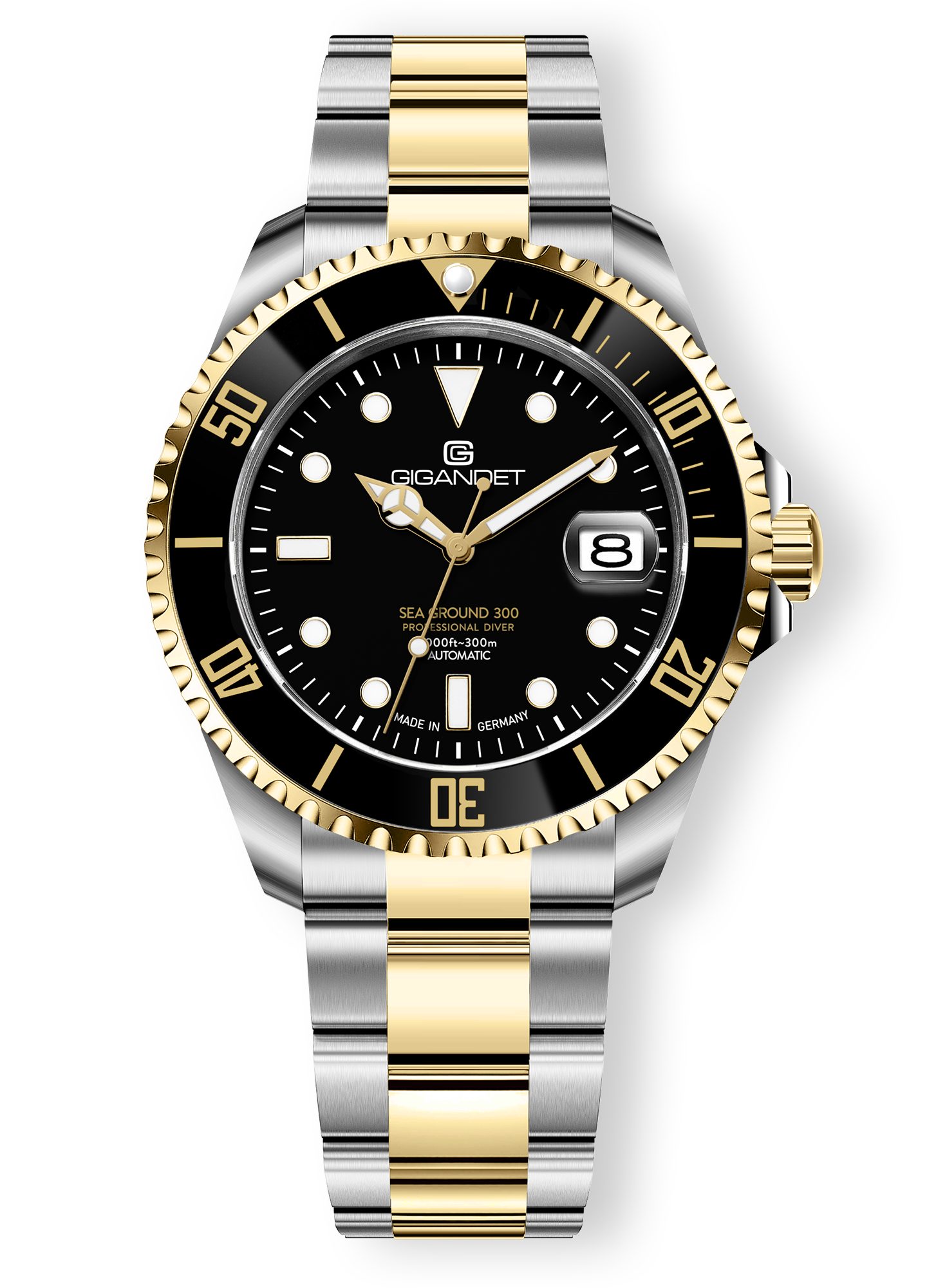 Automatikuhr SEA GROUND 300 DATE G300-016M