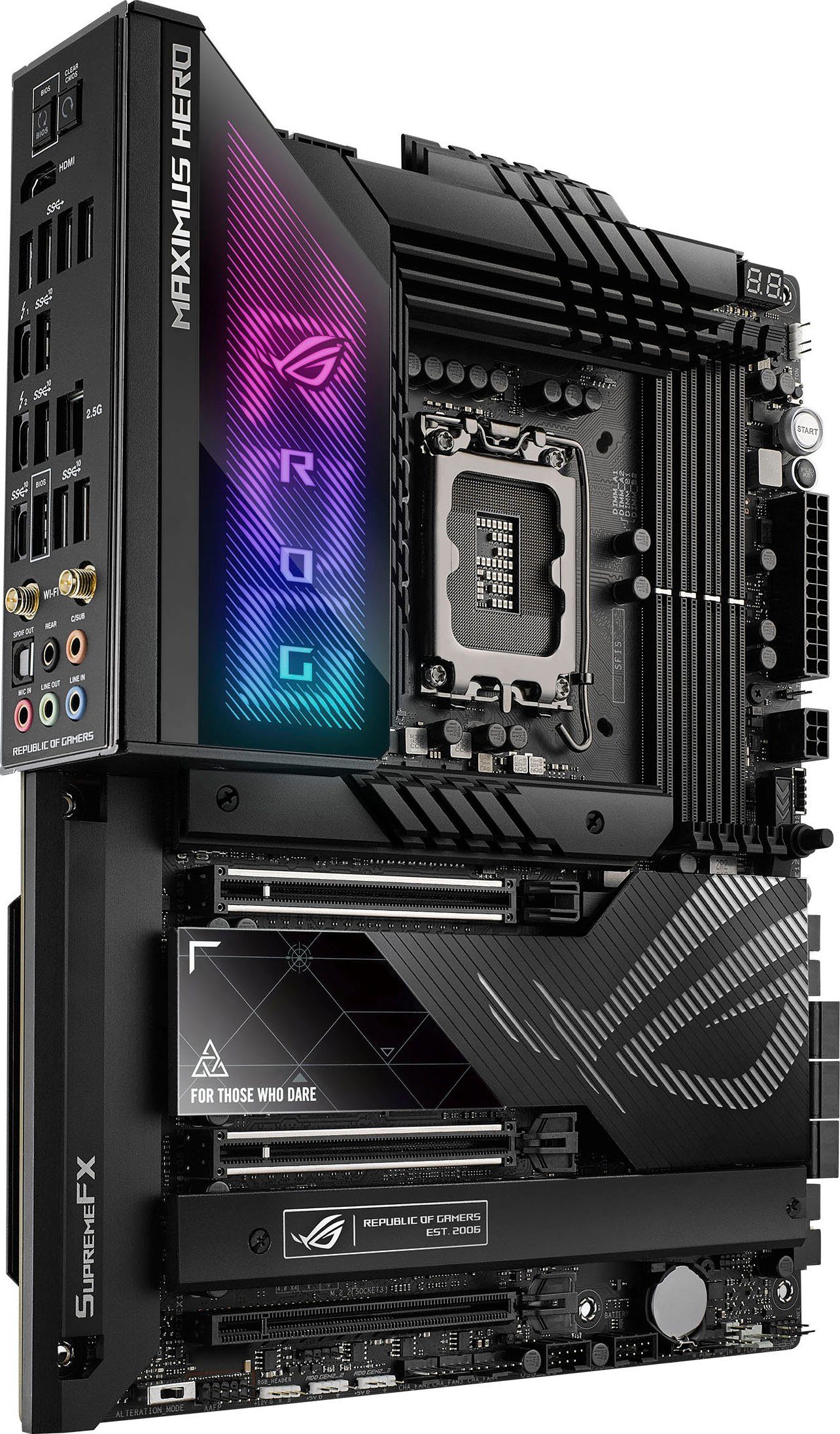 Asus MAXIMUS ROG WiFi 4 Thunderbolt M.2, 5.0, PCIe DDR5 HERO Speicher, Z790 6E, 5x Mainboard,