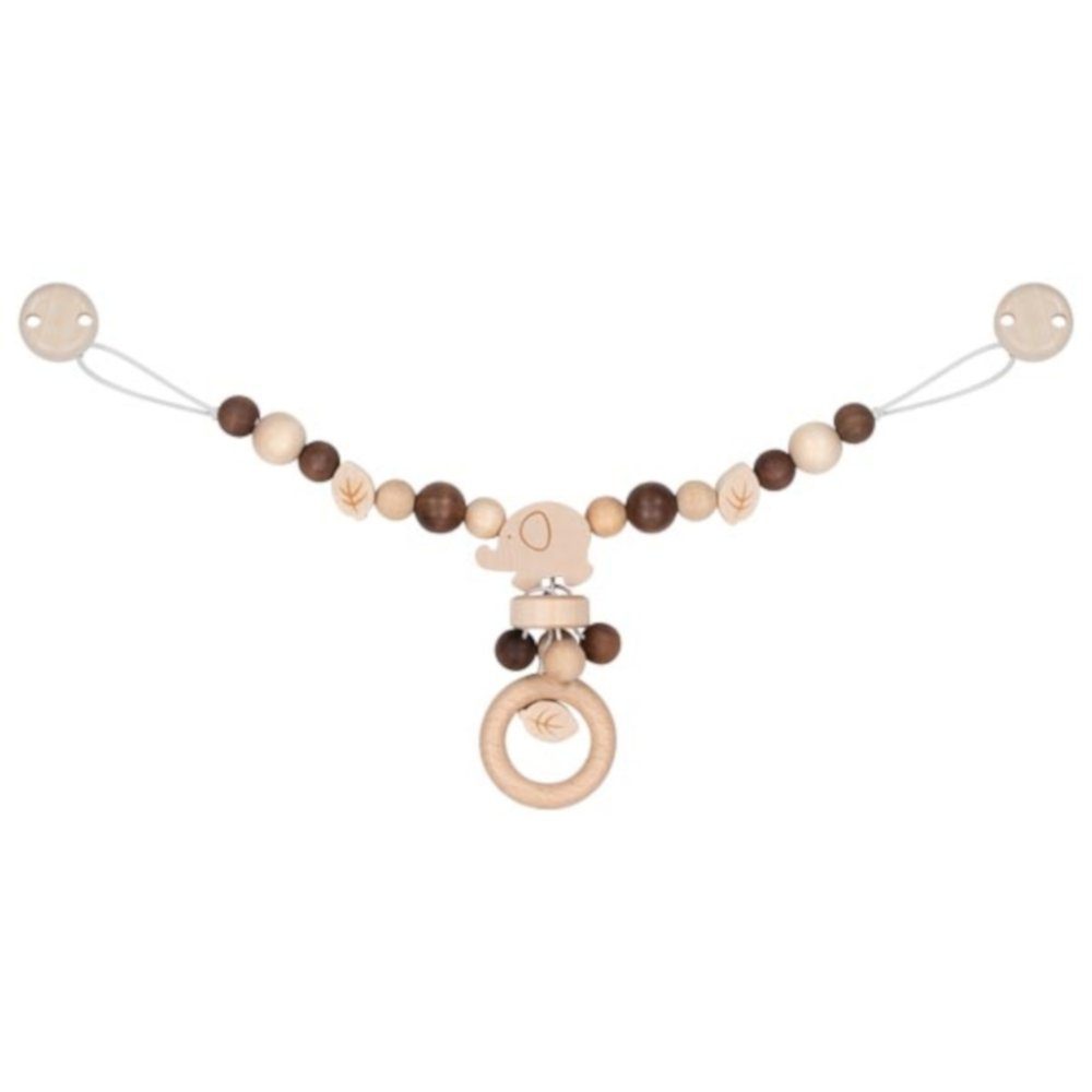 Gollnest & Kiesel Kinderwagenkette Goki Wagenkette Kinderwagenkette Elefant Kinderwagen 65267 Neu (1-tlg), mit Glöckchen