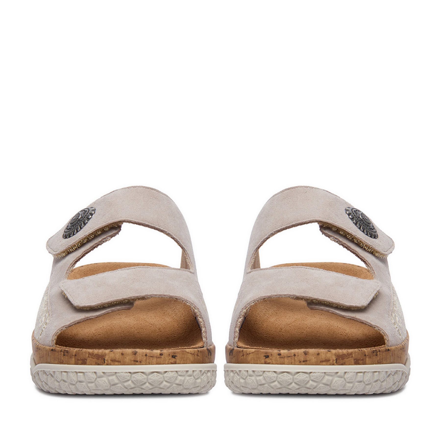 Rieker Rieker Damen-Flip-Flops Beige V0302-60 Badepantolette