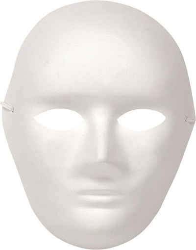 Glorex Bastelnaturmaterial Glorex Papp-Maske Mann 19 x 24 cm