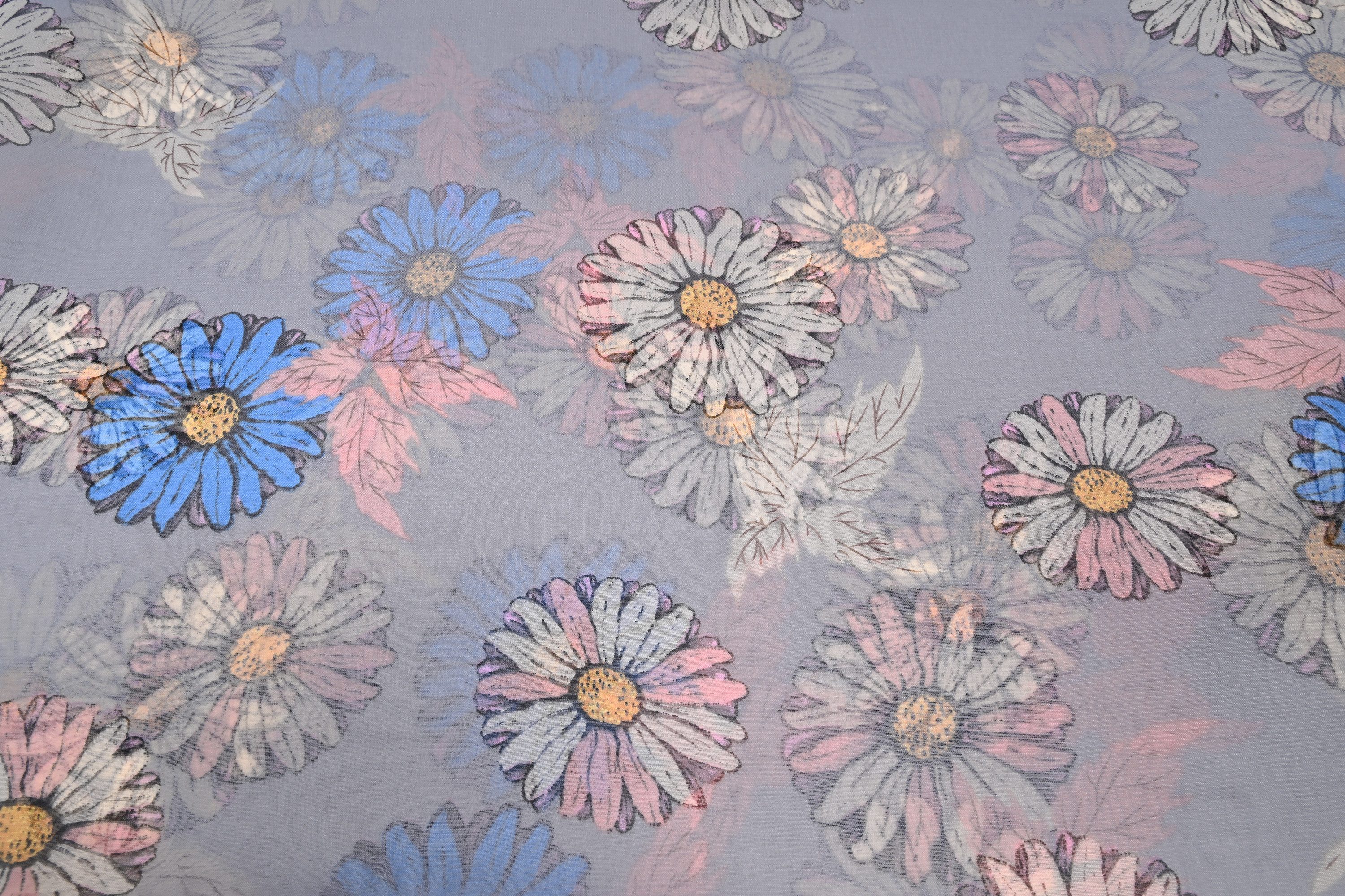 Goodman Design Modeschal Eleganter Chiffon-Schal mit Blumenmuster, Der Mate günstig online kaufen