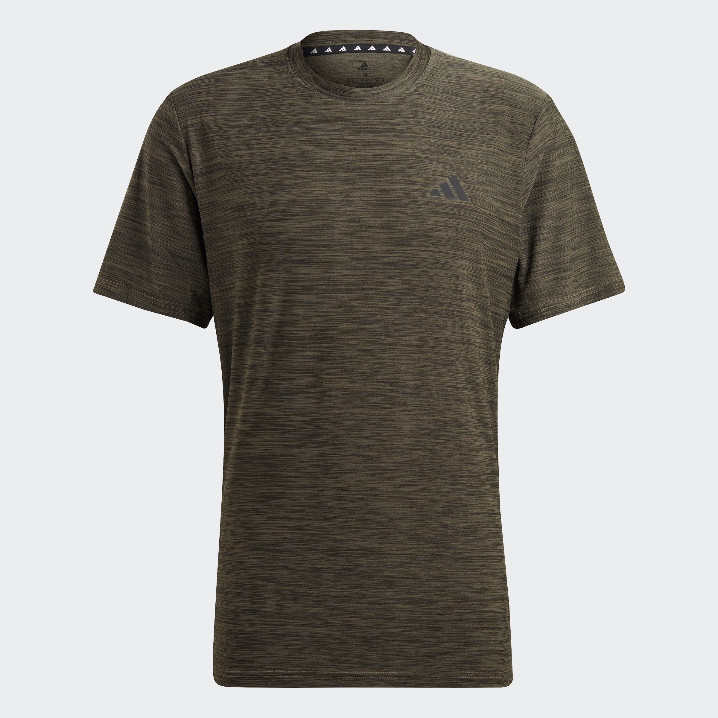Black STRETCH adidas T Black Performance / Olive TR-ES T-Shirt Strata /