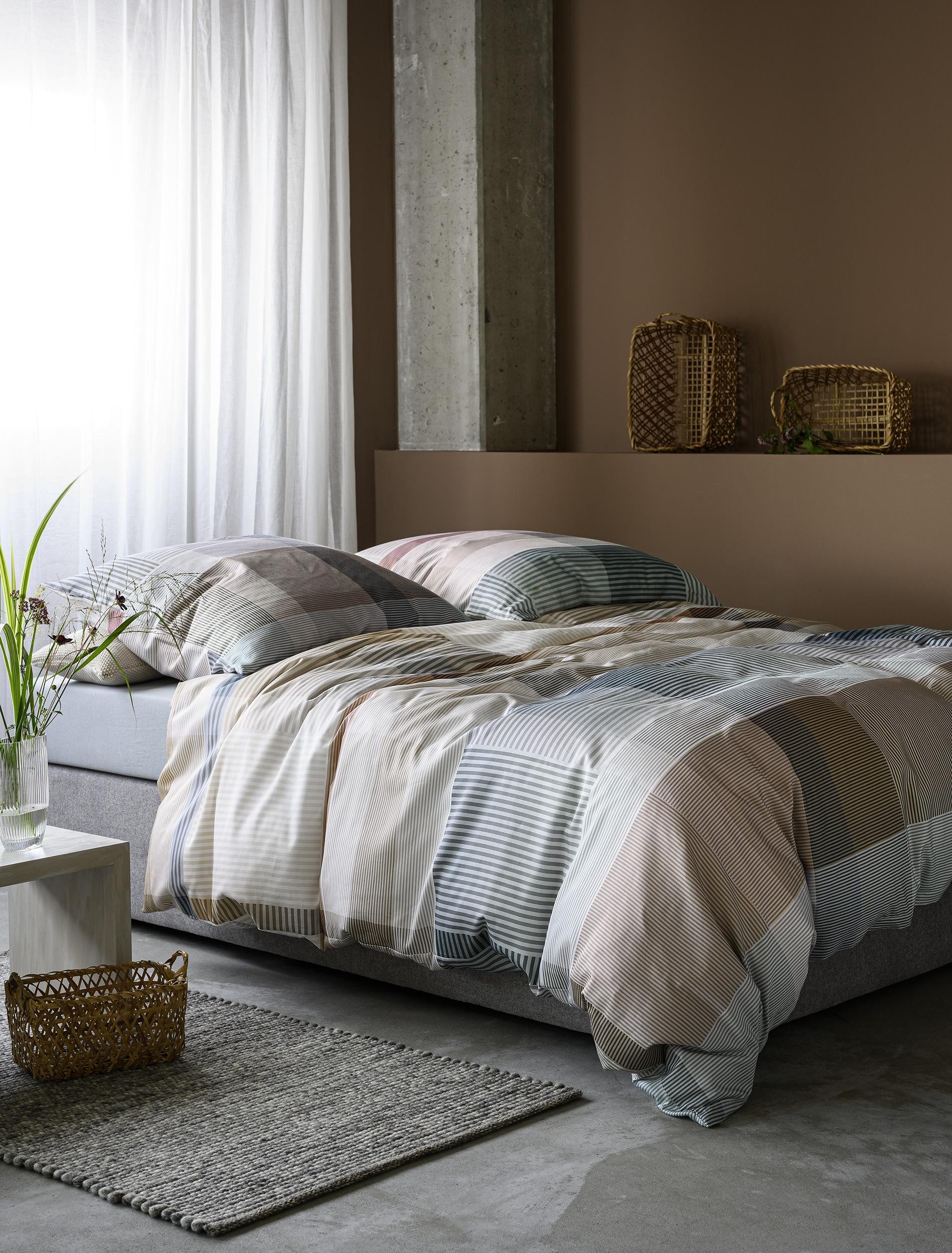 Irisette Bettwäsche Mako-Satin Bettwäsche Set Wave günstig online kaufen