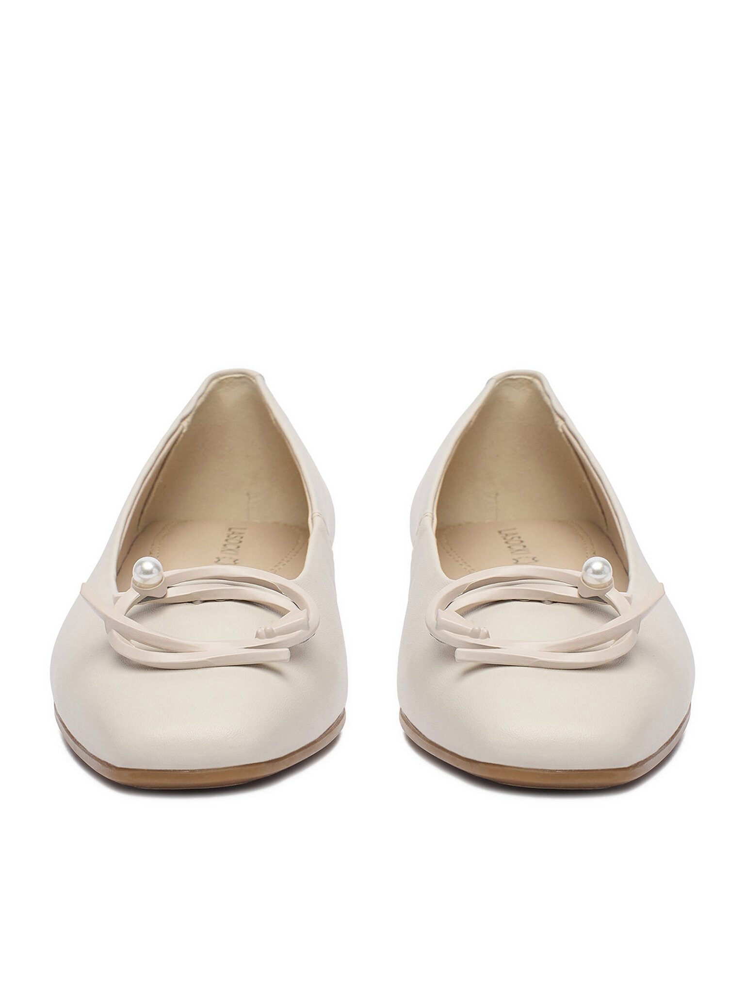 LASOCKI Lasocki Damen-Ballerinas Beige Lasocki-CEO-RST-ROMI-89 Hell Beige Ballerina – Bild 4 von 5