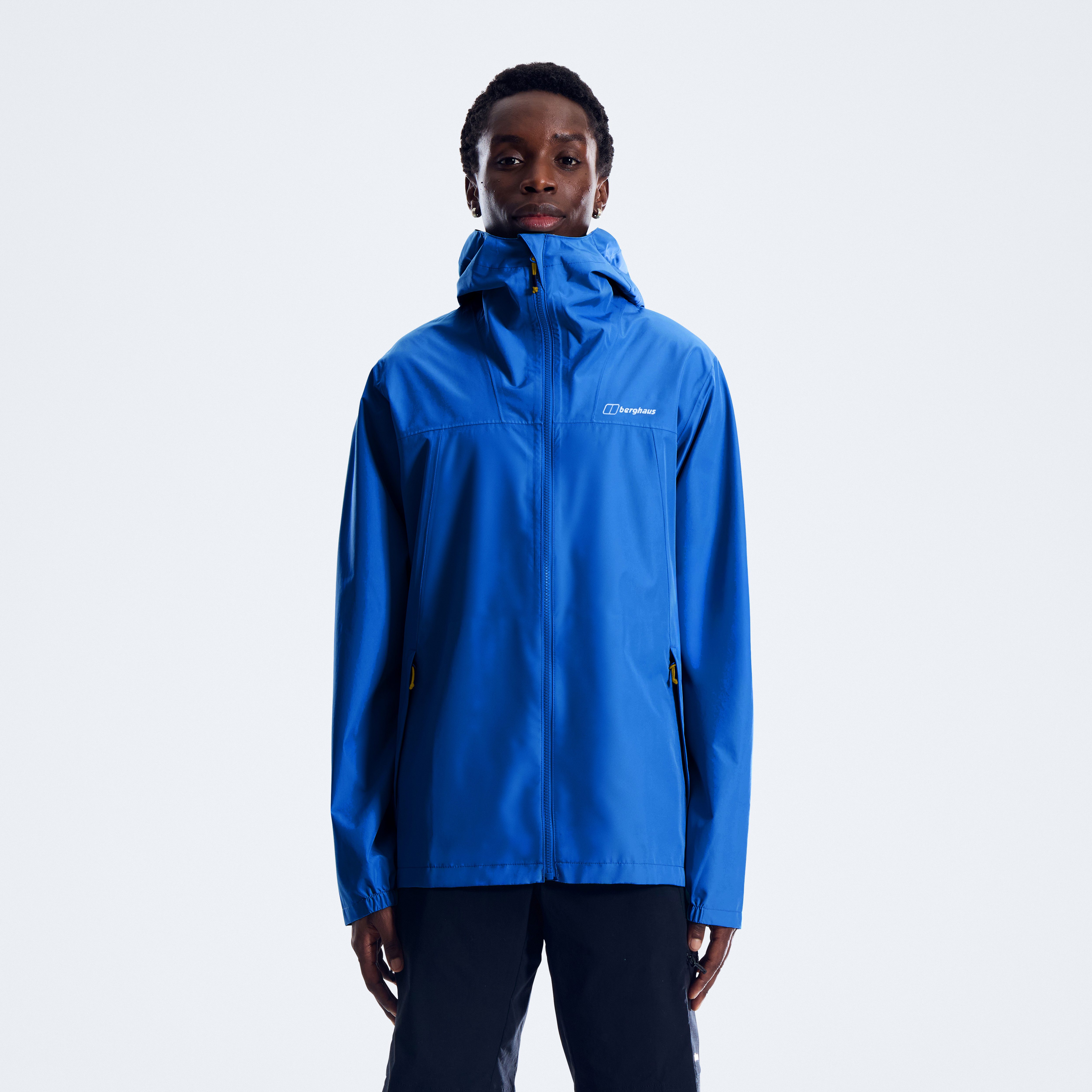 Berghaus Funktionsjacke M DELUGE PRO 3.0 JKT sportlicher Stil, wasserdicht, atmungsaktiv, mit Sturmklappe