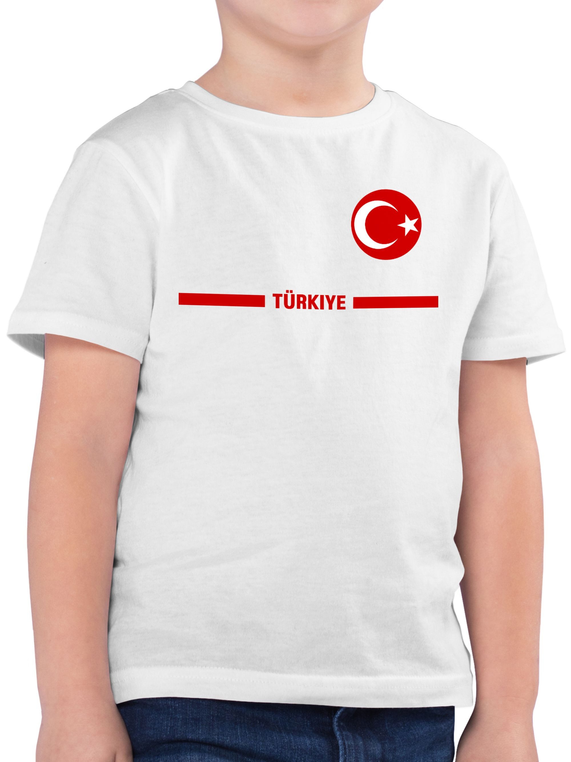 T-Shirt Türkei Trikot Wappen, Türkiye mit Stolz, Türkisches Fan-Motiv