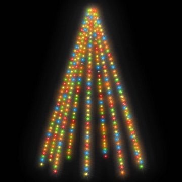 vidaXL Lichterschlauch Weihnachtsbaum-Lichternetz mit 400 LEDs Mehrfarbig 400 cm
