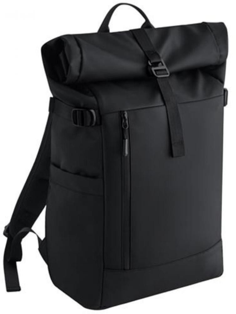 BagBase Freizeitrucksack Everyday Roll-Top Rucksack mit Laptop-Außenfach