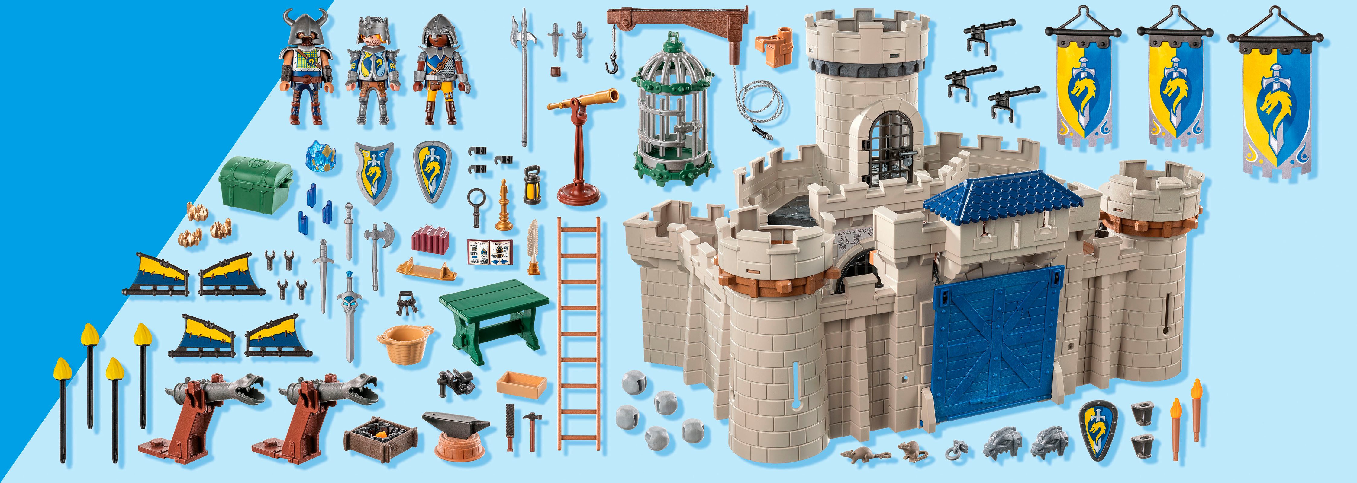 Playmobil® Arwynns Burg (71642), Novelmore Konstruktions-Spielset, (256 St), Made in Europe