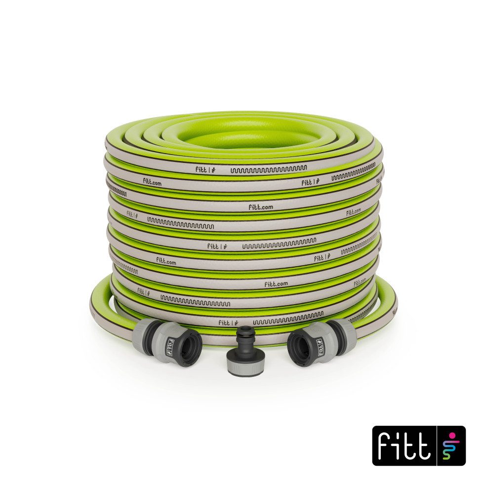 FITT Gartenschlauch Fitt Gartenschlauch Kiuma Lime 20 m Ø 13 mm (1/2)