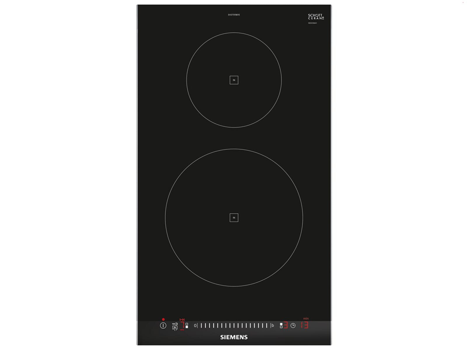 SIEMENS Induktions-Kochfeld EH375FBB1E, autark, Powerboost-Funktion, Timer