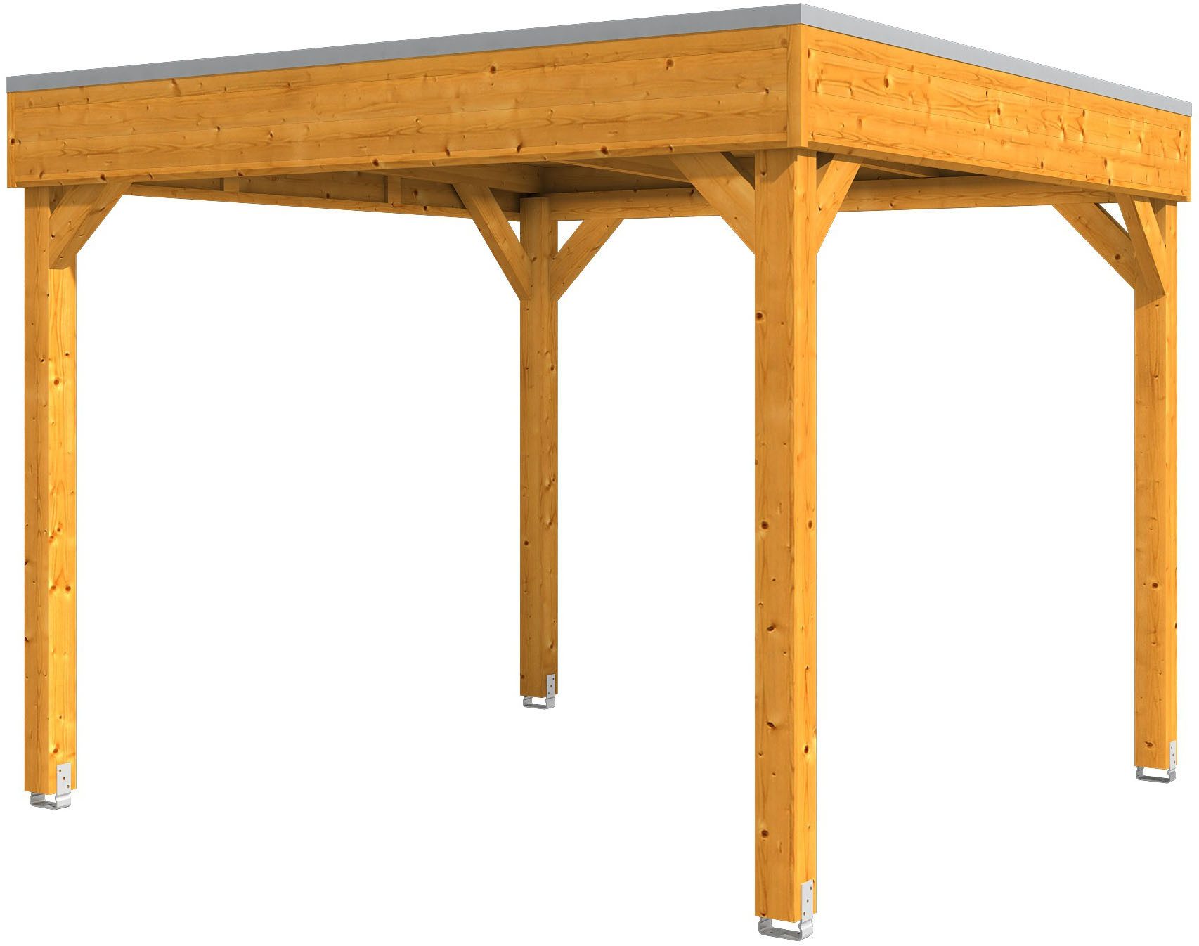 Skanholz Holzpavillon Toulouse, 294 x 294 cm