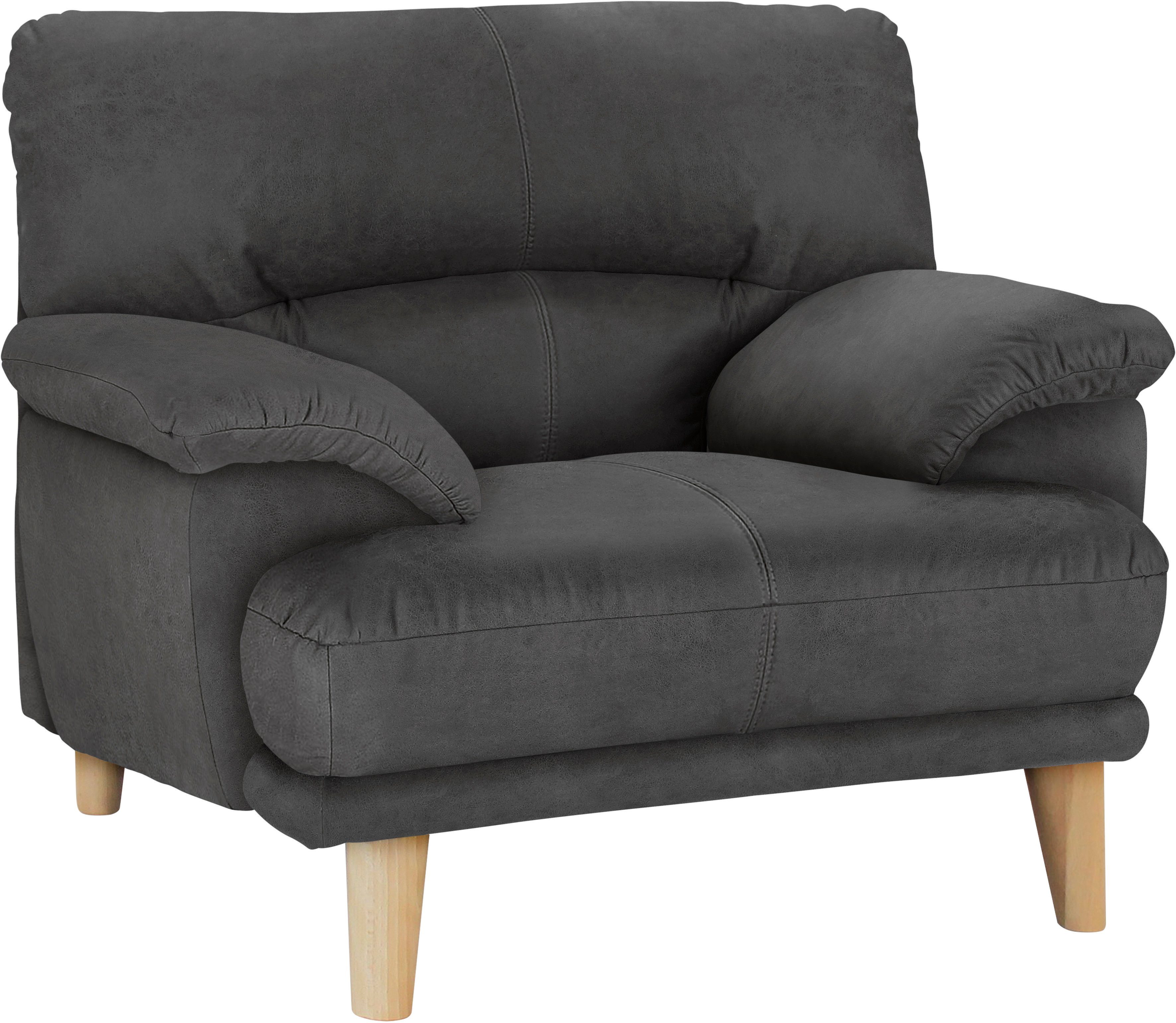 TRENDMANUFAKTUR Sessel Cecilia, Loungesessel, italienisches Design, günstig online kaufen