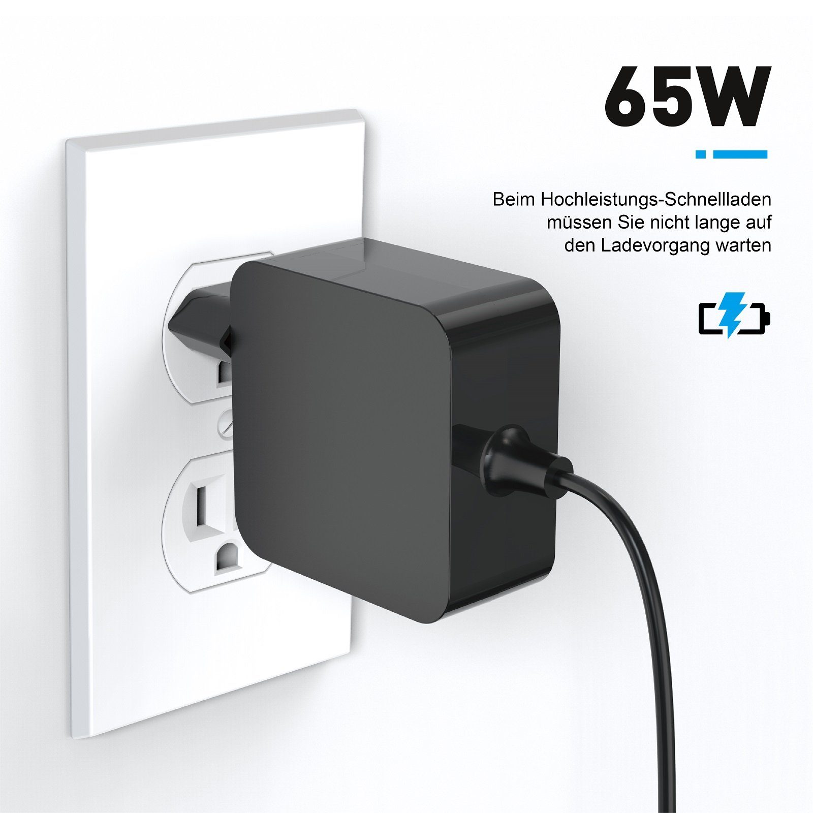 neue dawn 19V 3,42A 65W Laptop Netzteil für Asus R556L R556U R510L Ladekabel Notebook-Netzteil