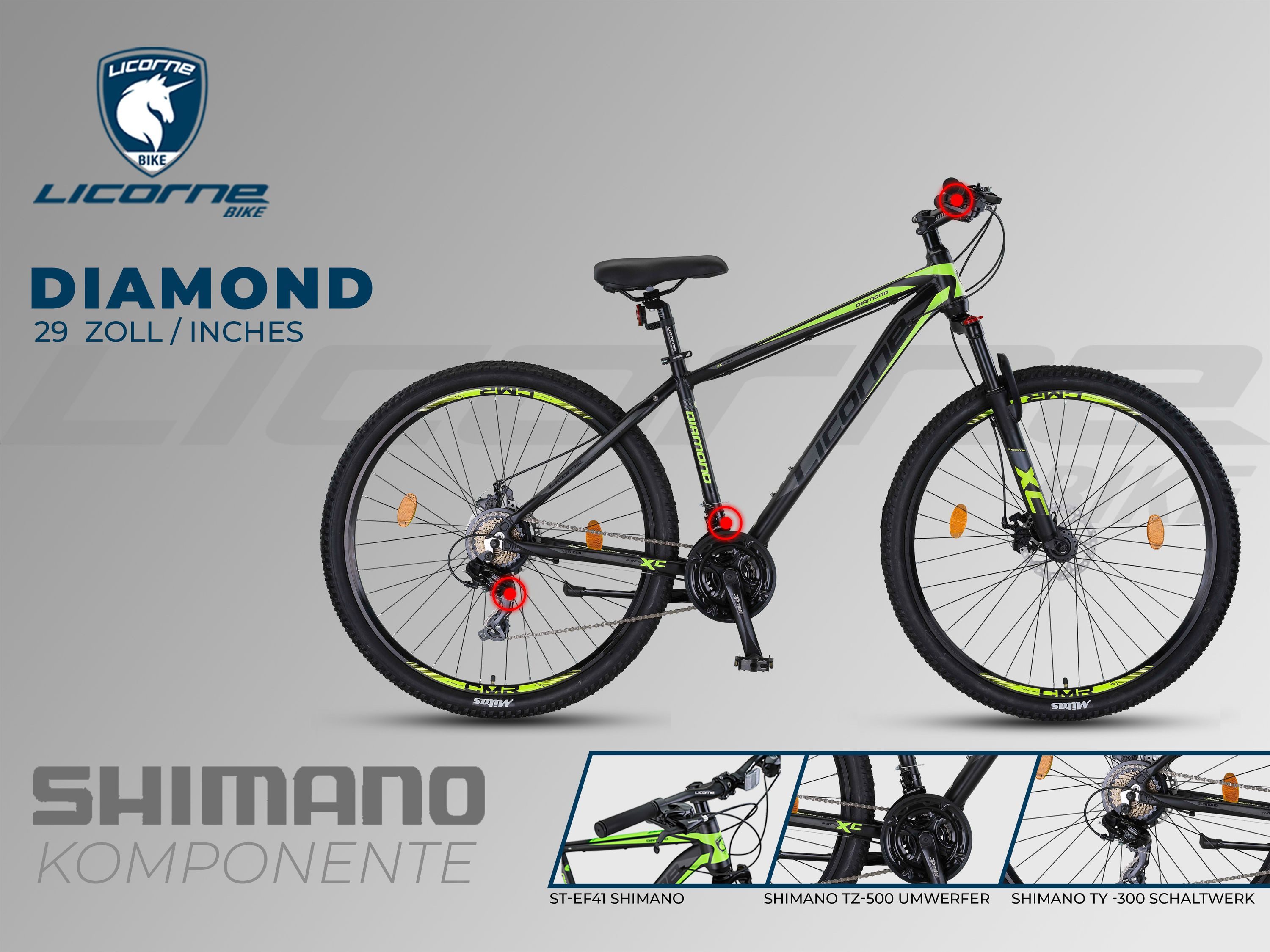Licorne Bike Mountainbike Diamond