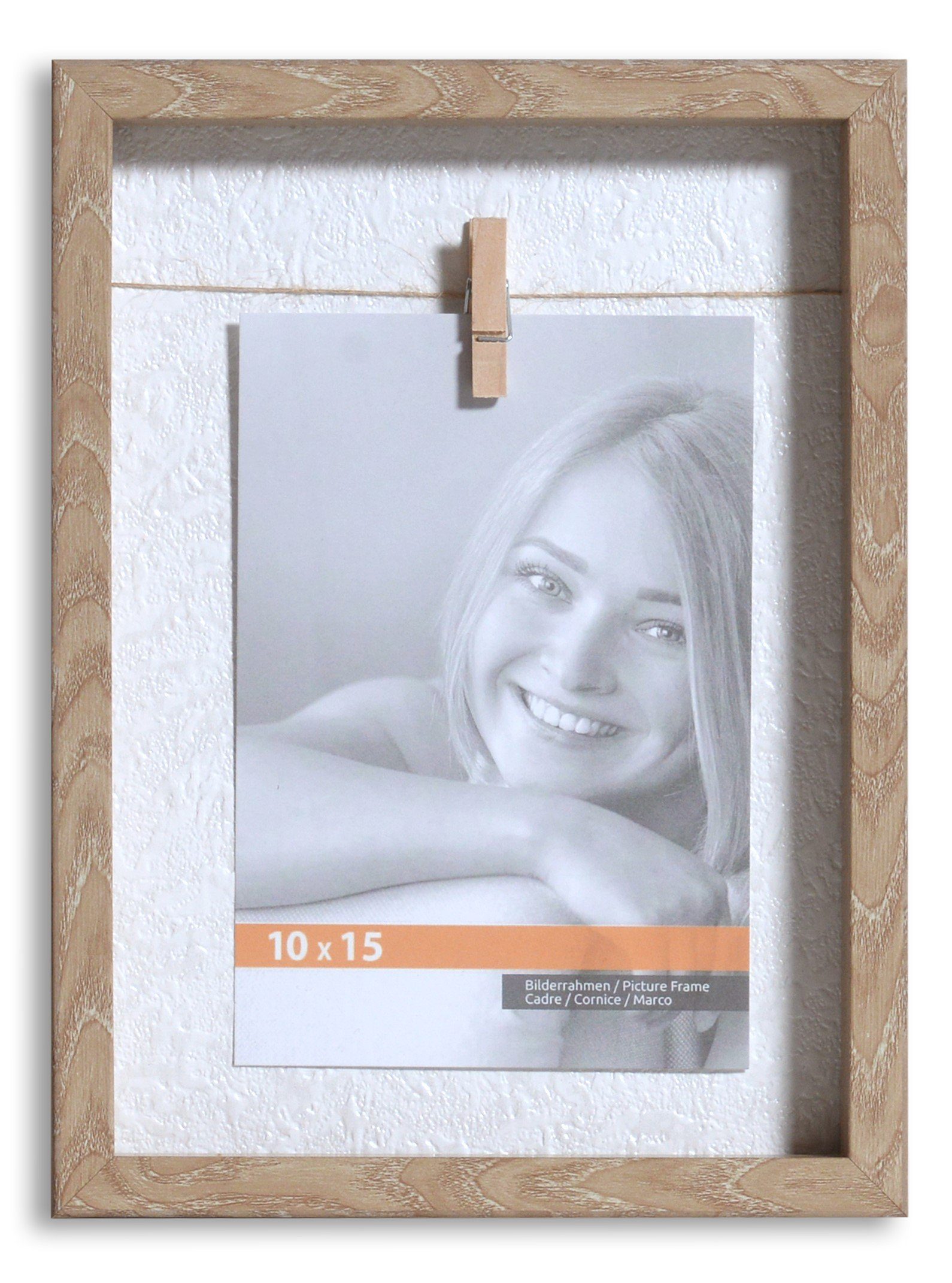 beige Clip Collage Bilderrahmen Rahmen Victor (Zenith)