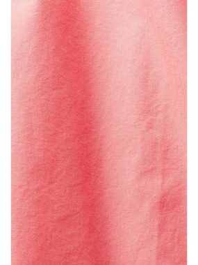 Esprit Langarmbluse Hemd aus Baumwoll-Popeline