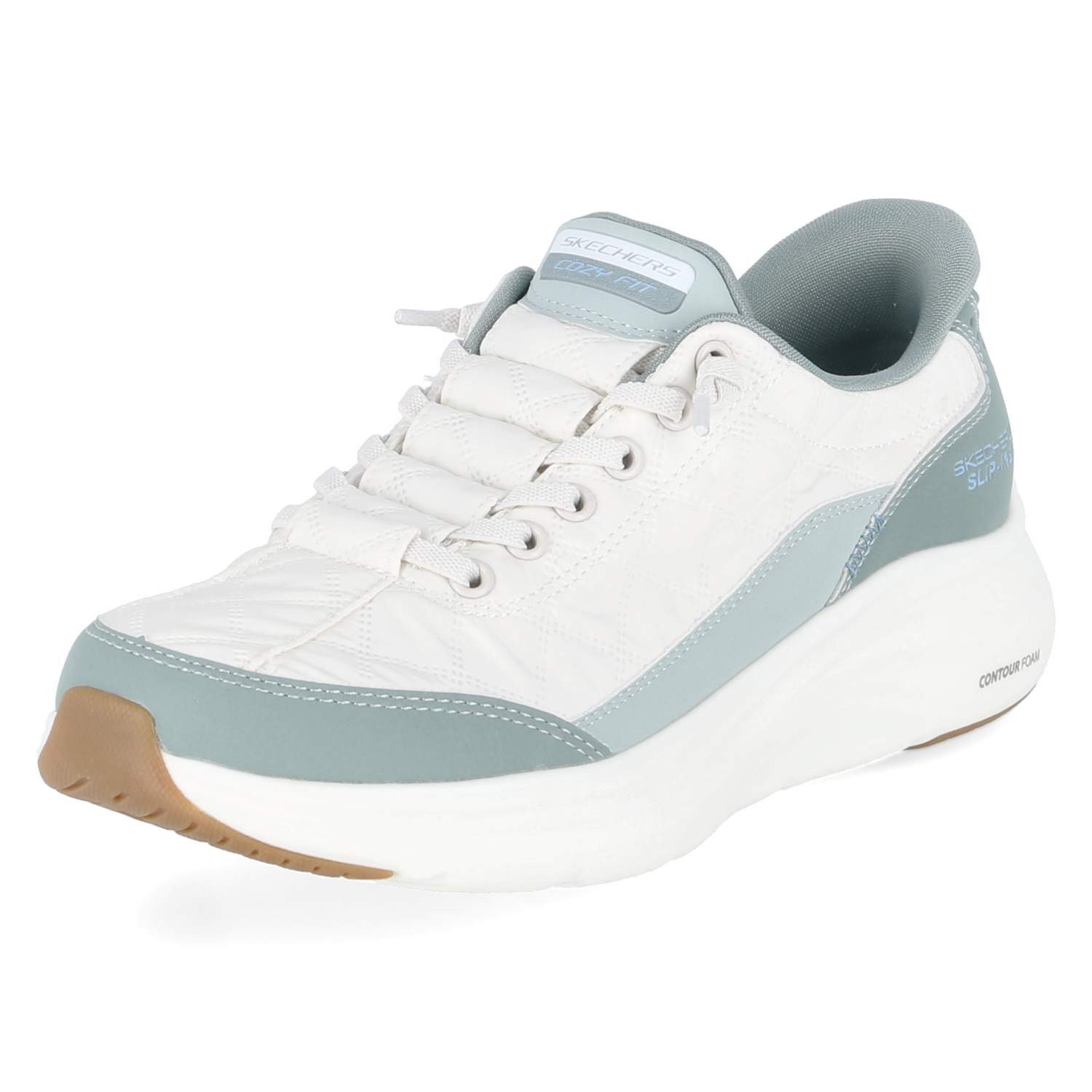 Skechers Skechers 150404 SAGE Damen Textil & Synthetik gruen Schnürschuh günstig online kaufen