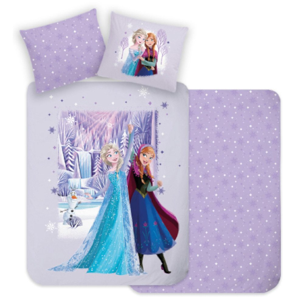 Disney Babybettwäsche Frozen Eiskönigin Babybettwäsche 100x135 cm