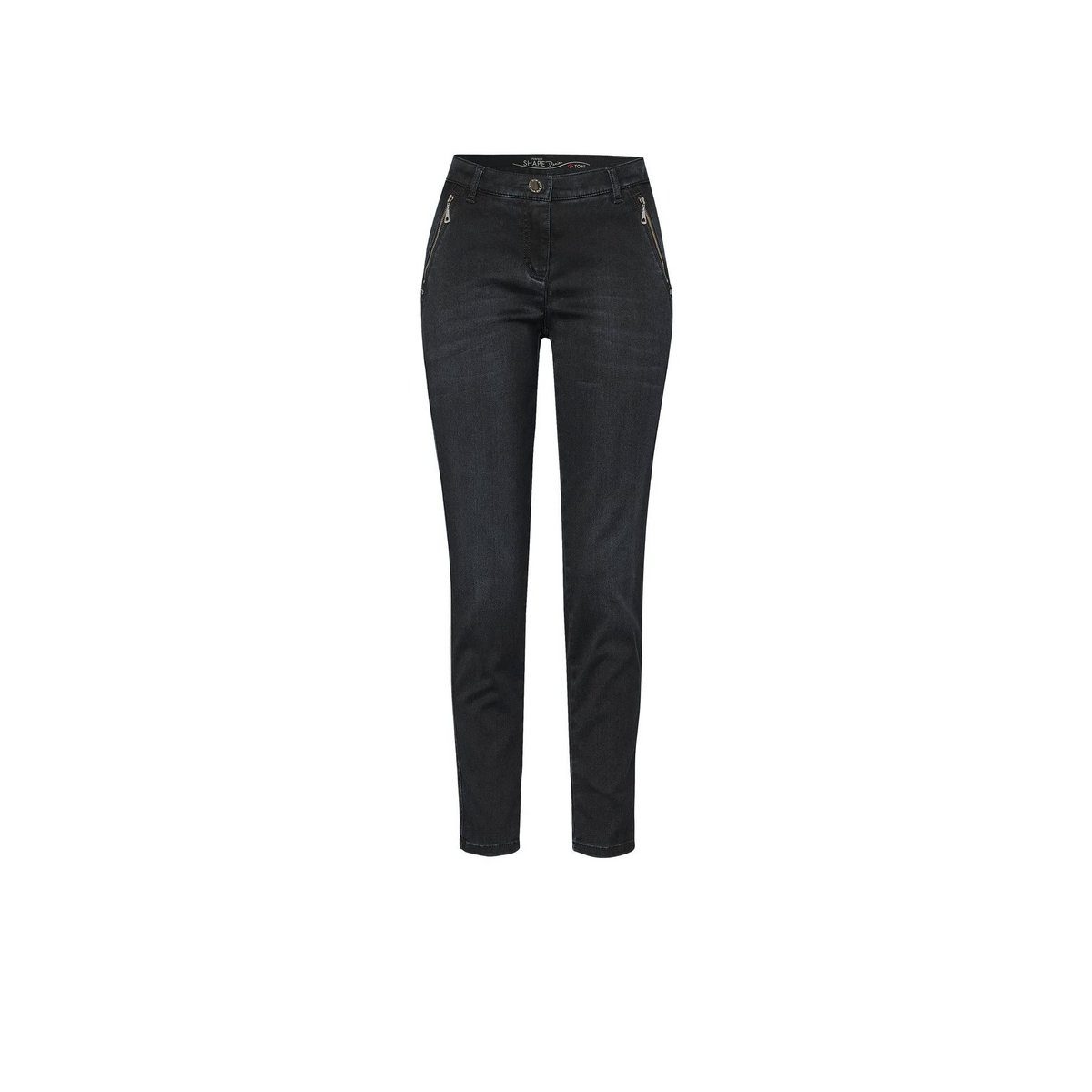 TONI 5-Pocket-Jeans anthrazit (1-tlg)