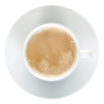 MamboCat Tasse 6er Set Tommy Kaffeetassen mit Untertassen für 6 Personen, Porzellan