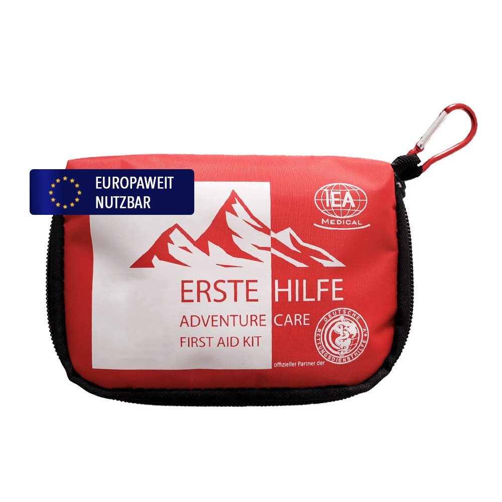 IEA Medical Erste-Hilfe-Set Erste-Hilfe-Set Outdoor, (Komplettset, 26 St), Kompakte Reiseapotheke, Notfallhilfe für Wandern, Camping & Reisen