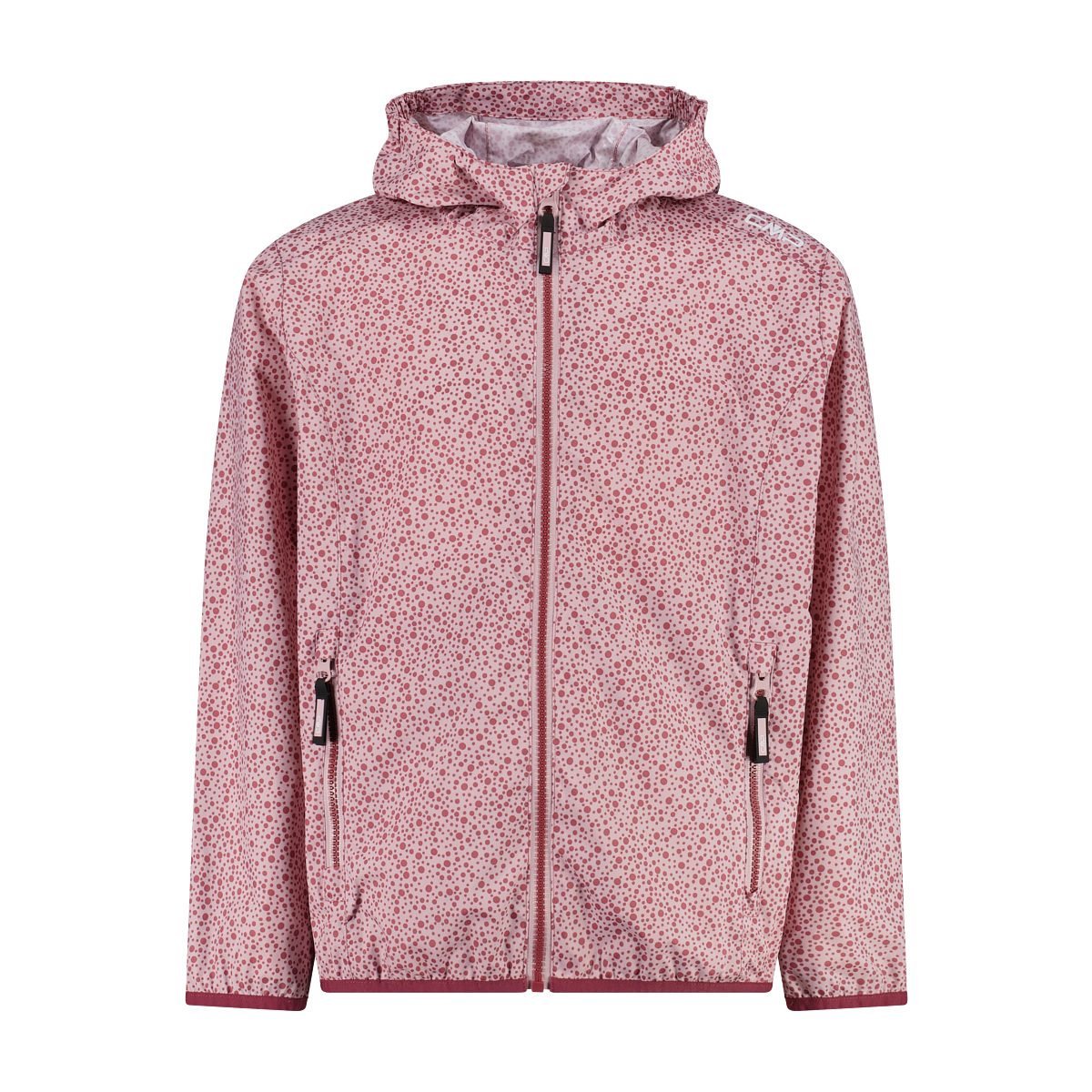 CMP Regenjacke KID G JACKET RAIN FIX HOOD sportlich, für Jugendliche, mit Kapuze, wasserdicht, winddicht