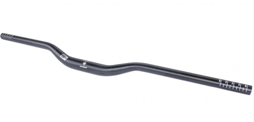 Ergotec Fahrradlenker Humpert/Ergotec Ergotec Lenker Riser Bar 30 6+ schwarz sand 31.8mm 800