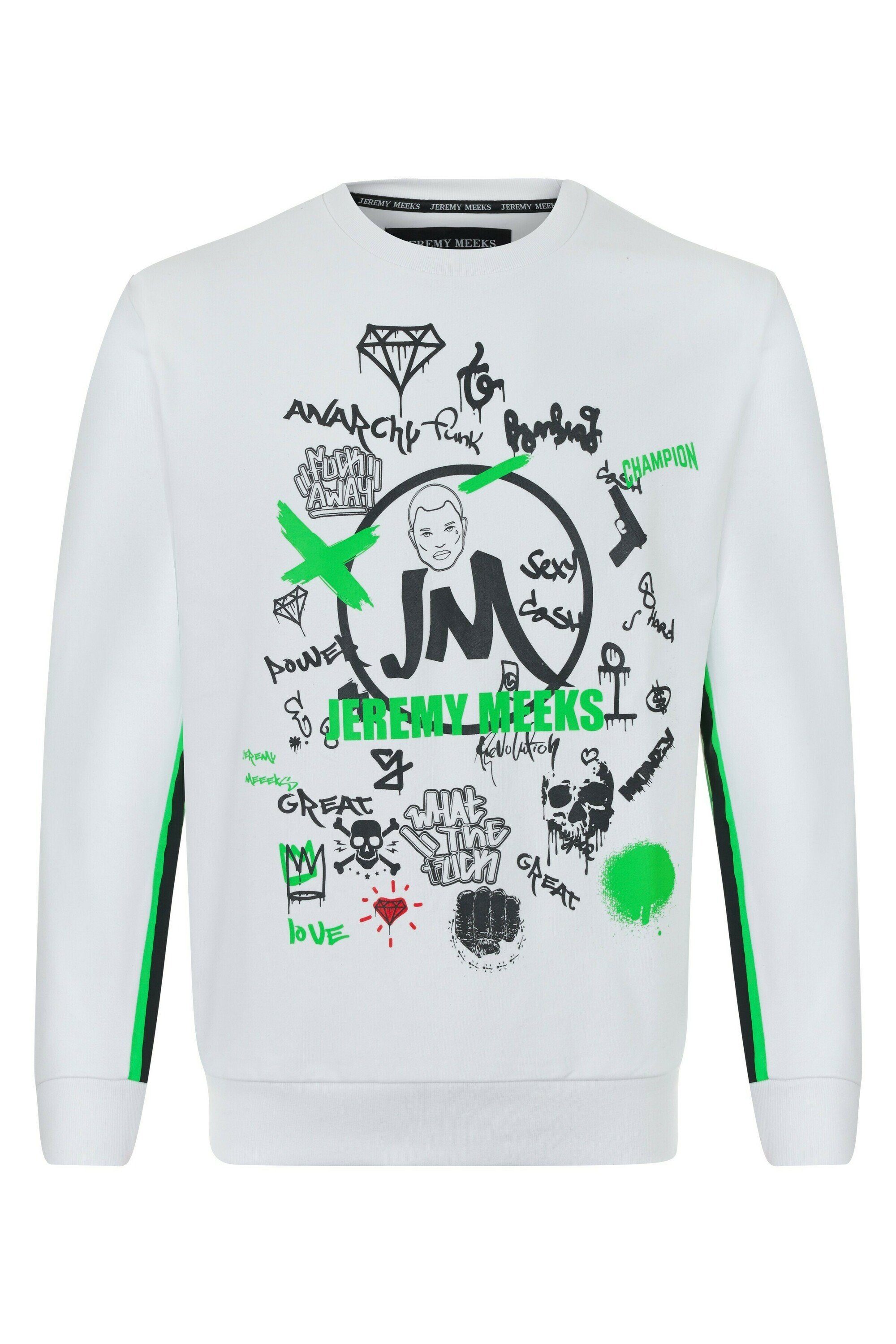 Sweatshirt MEEKS JEREMY Weiß