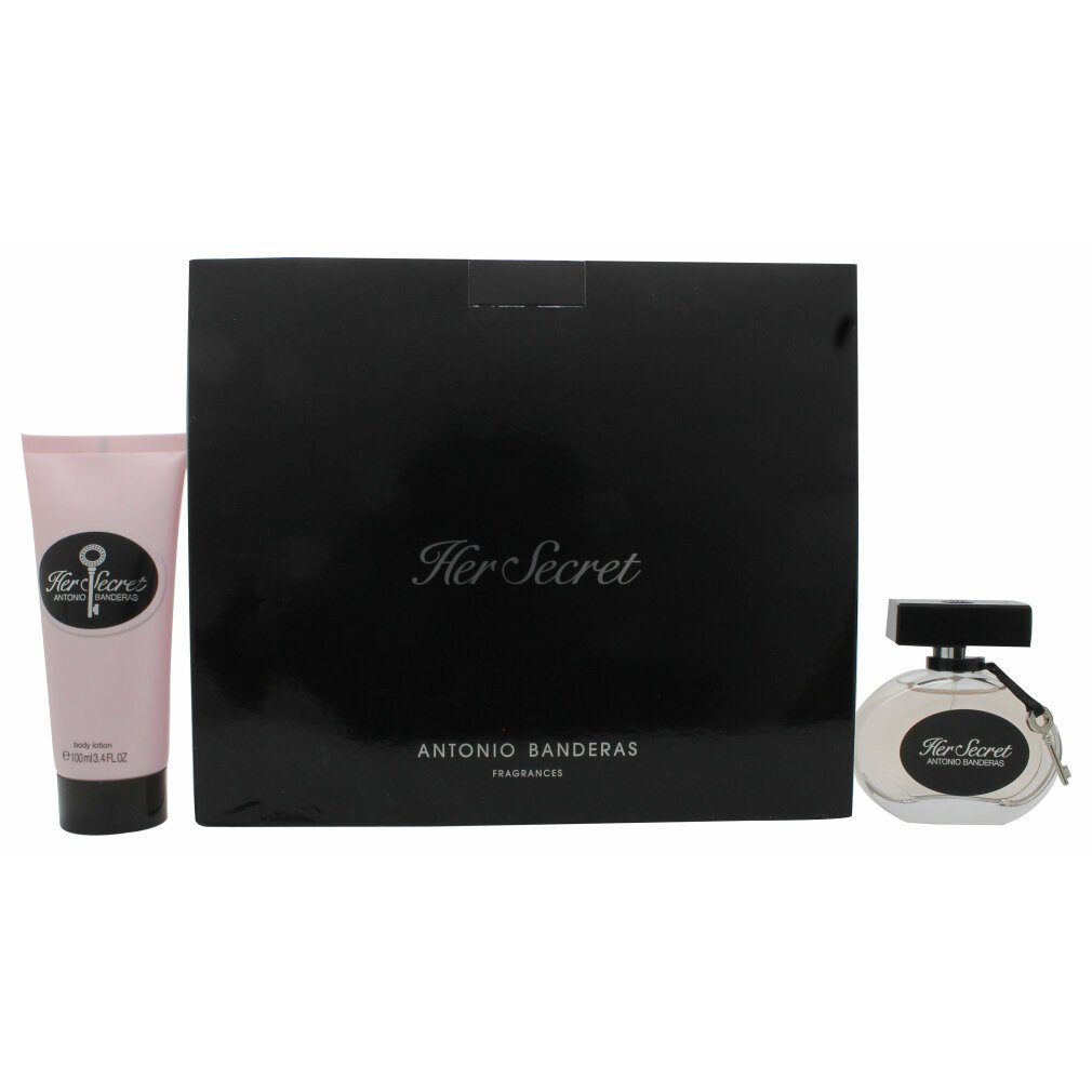 antonio banderas Eau de Toilette Her Secret Geschenkset 50ml EDT + 100ml Body Lotion