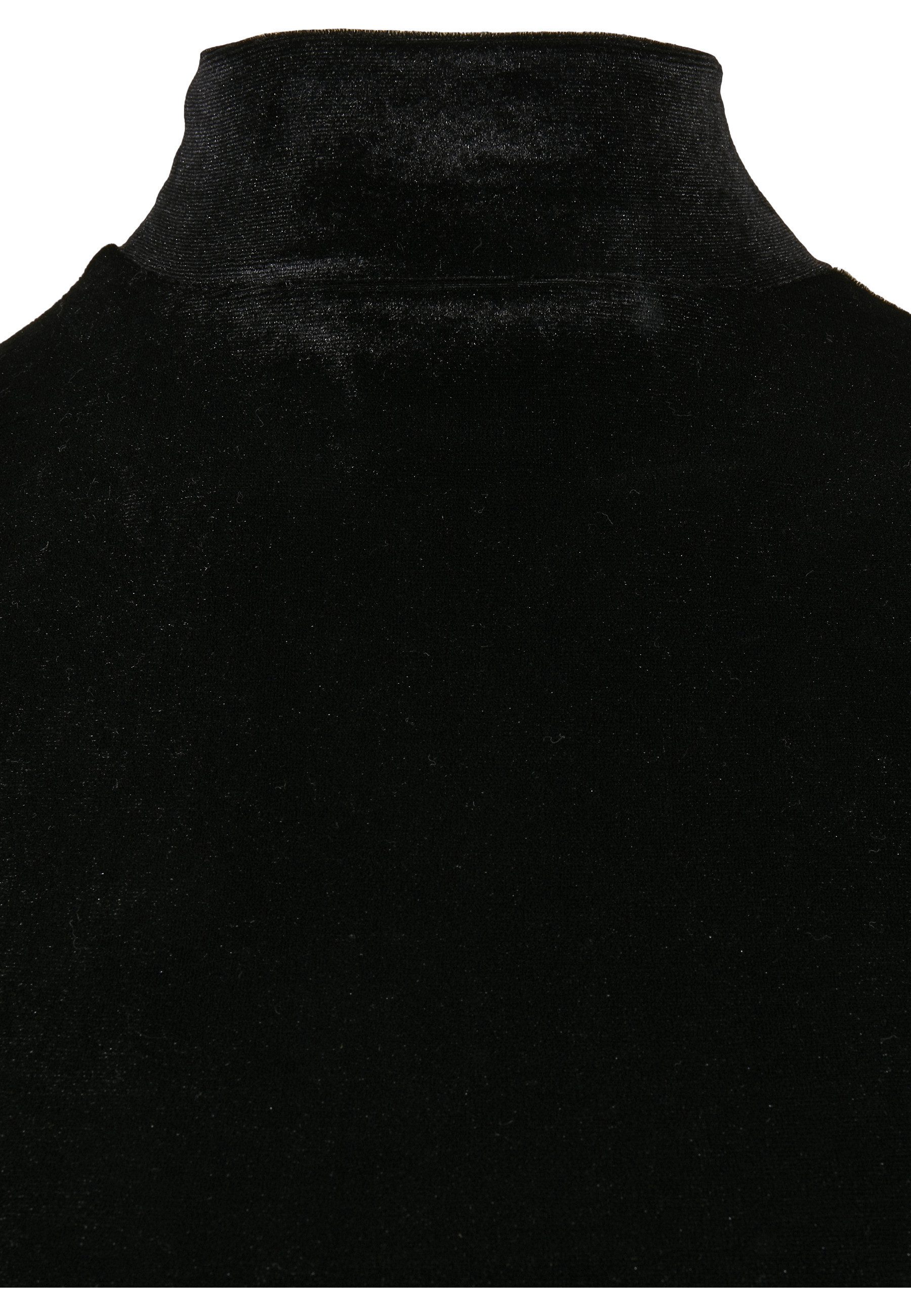 URBAN CLASSICS Shirtkleid Urban Classics Damen Ladies Velvet Turtle Neck Dress (1-tlg)