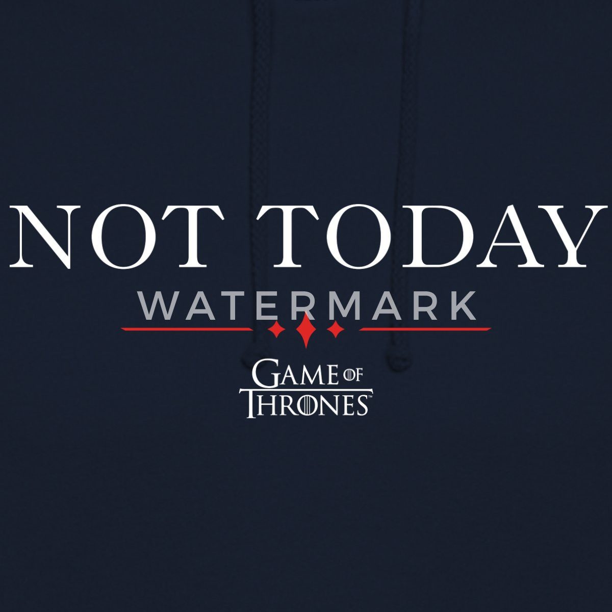 Spreadshirt Hoodie Game Of Thrones Not Today Spruch Unisex Hoodie (1-tlg)