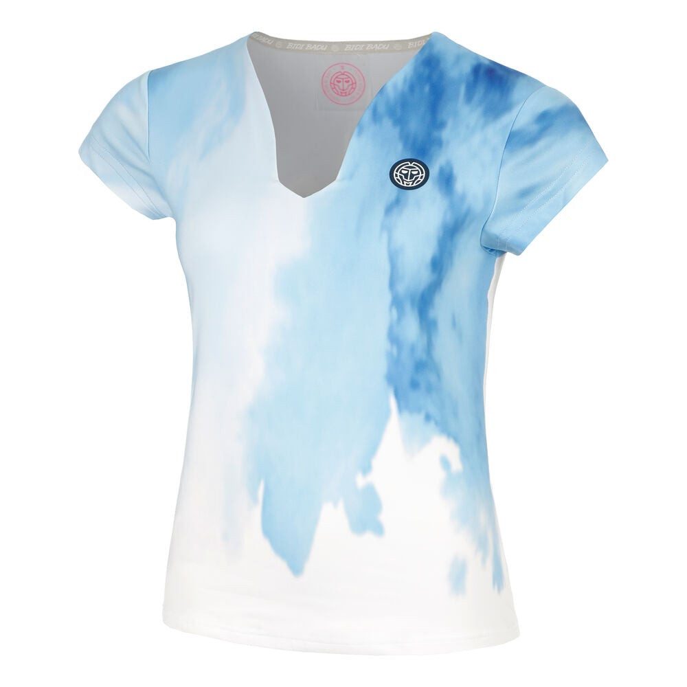 BIDI BADU T-Shirt Watercolour V-Neck günstig online kaufen