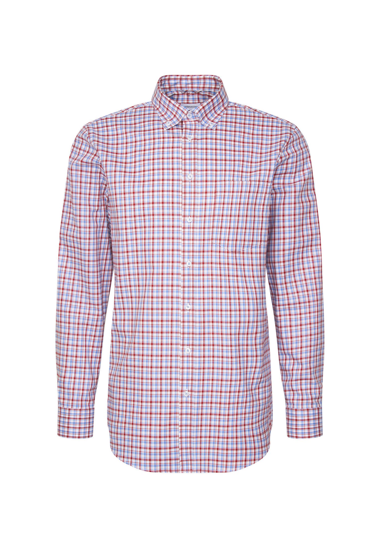 seidensticker Businesshemd Regular Regular 1/1 Button-Down-Kragen Karo günstig online kaufen