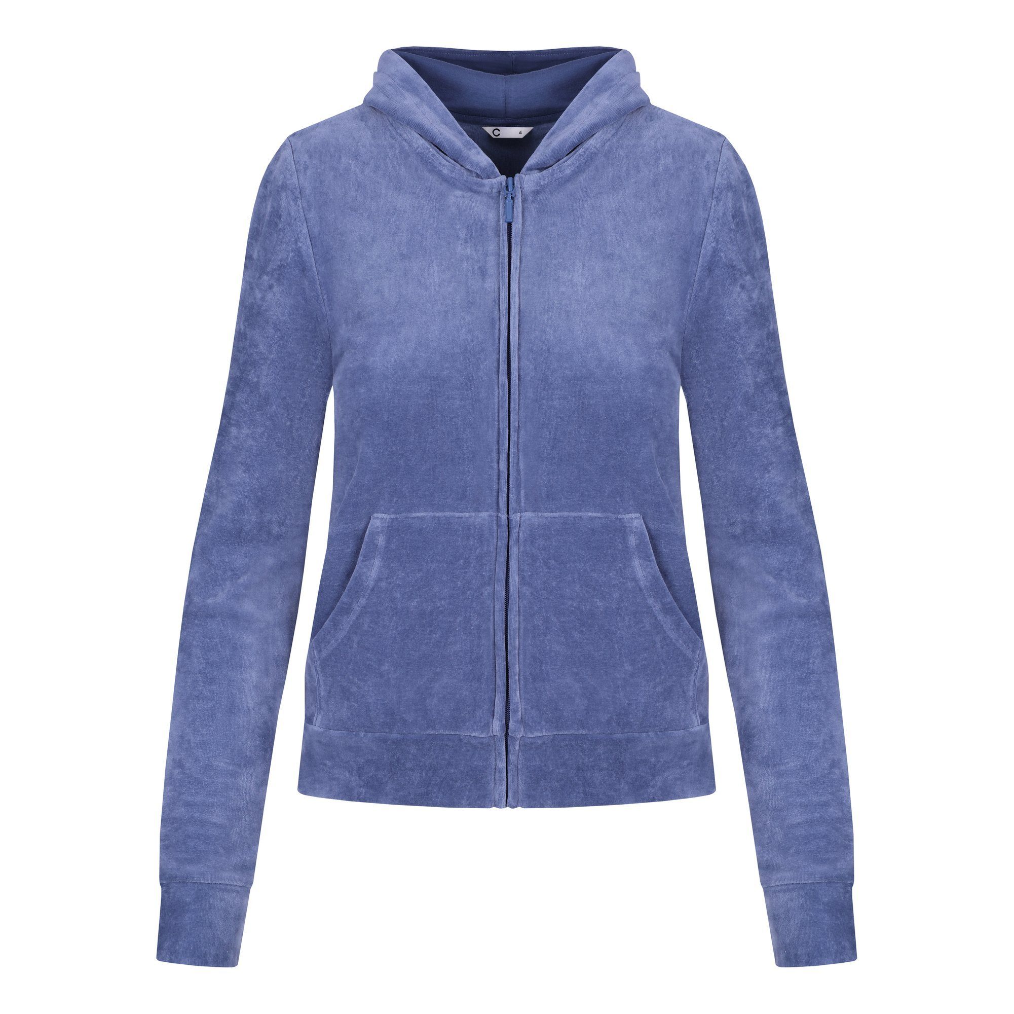 Cubus Sweatshirt Damen Kapuzenpullover Sweatjacke Nickijacke günstig online kaufen