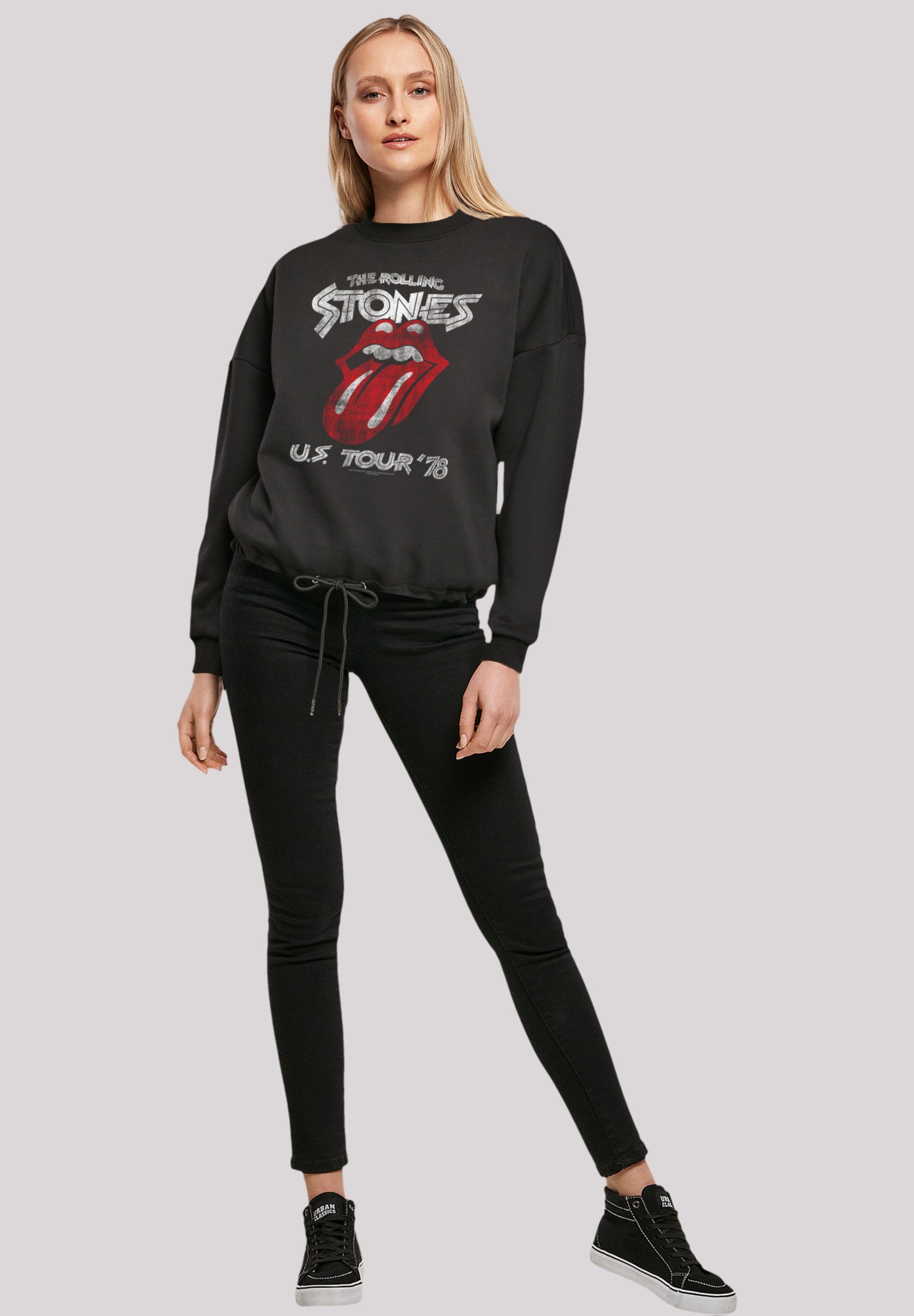 '78 The F4NT4STIC US Print Stones Tour Rolling Sweatshirt