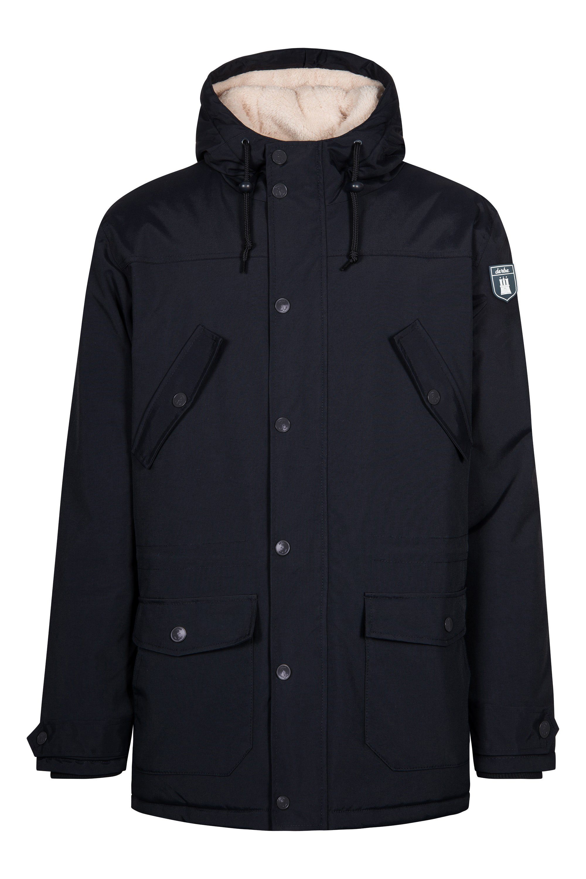 dark navy/off white
