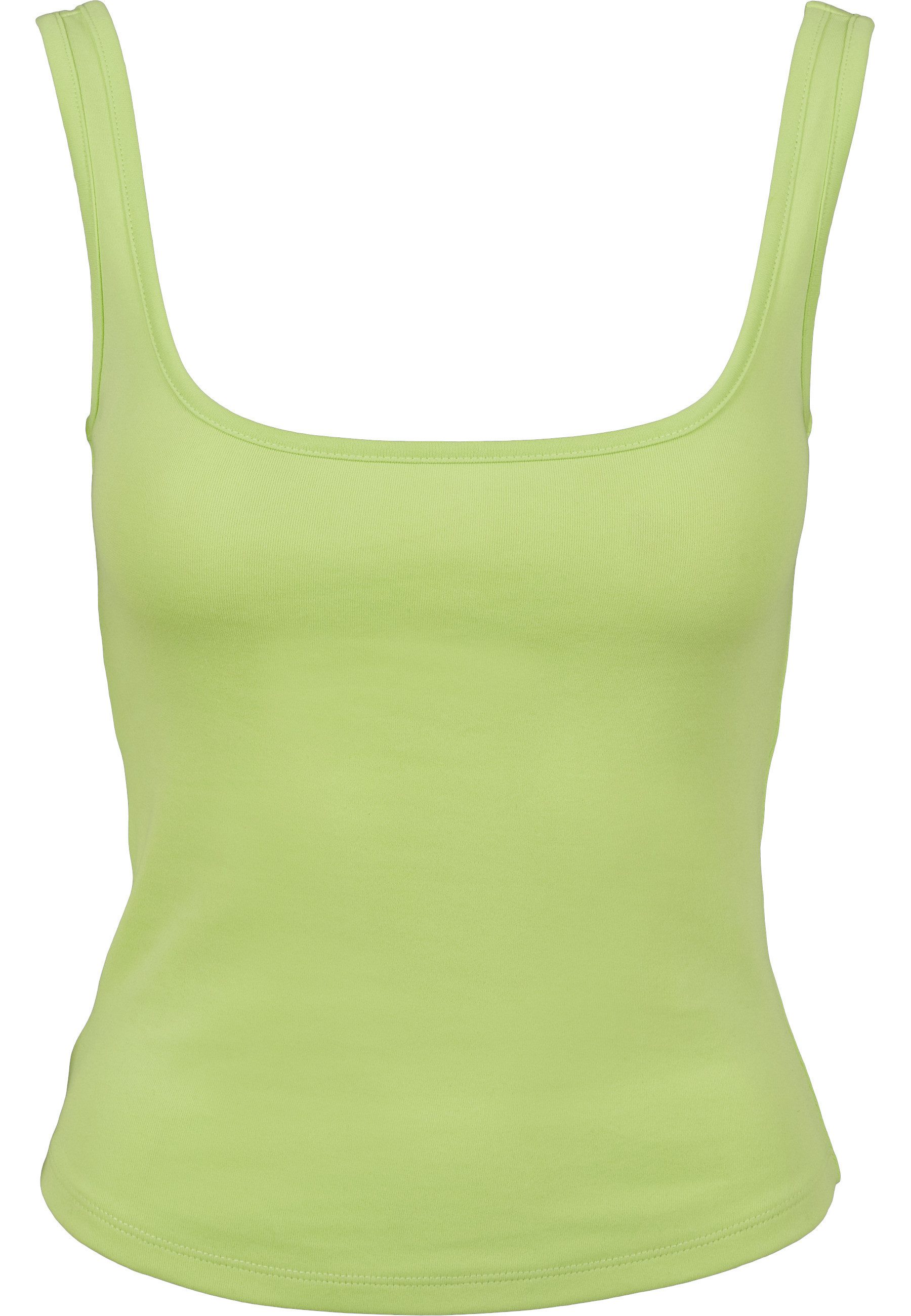 URBAN CLASSICS Tanktop Urban Classics Damen Ladies Wide Neck Top (1-tlg)