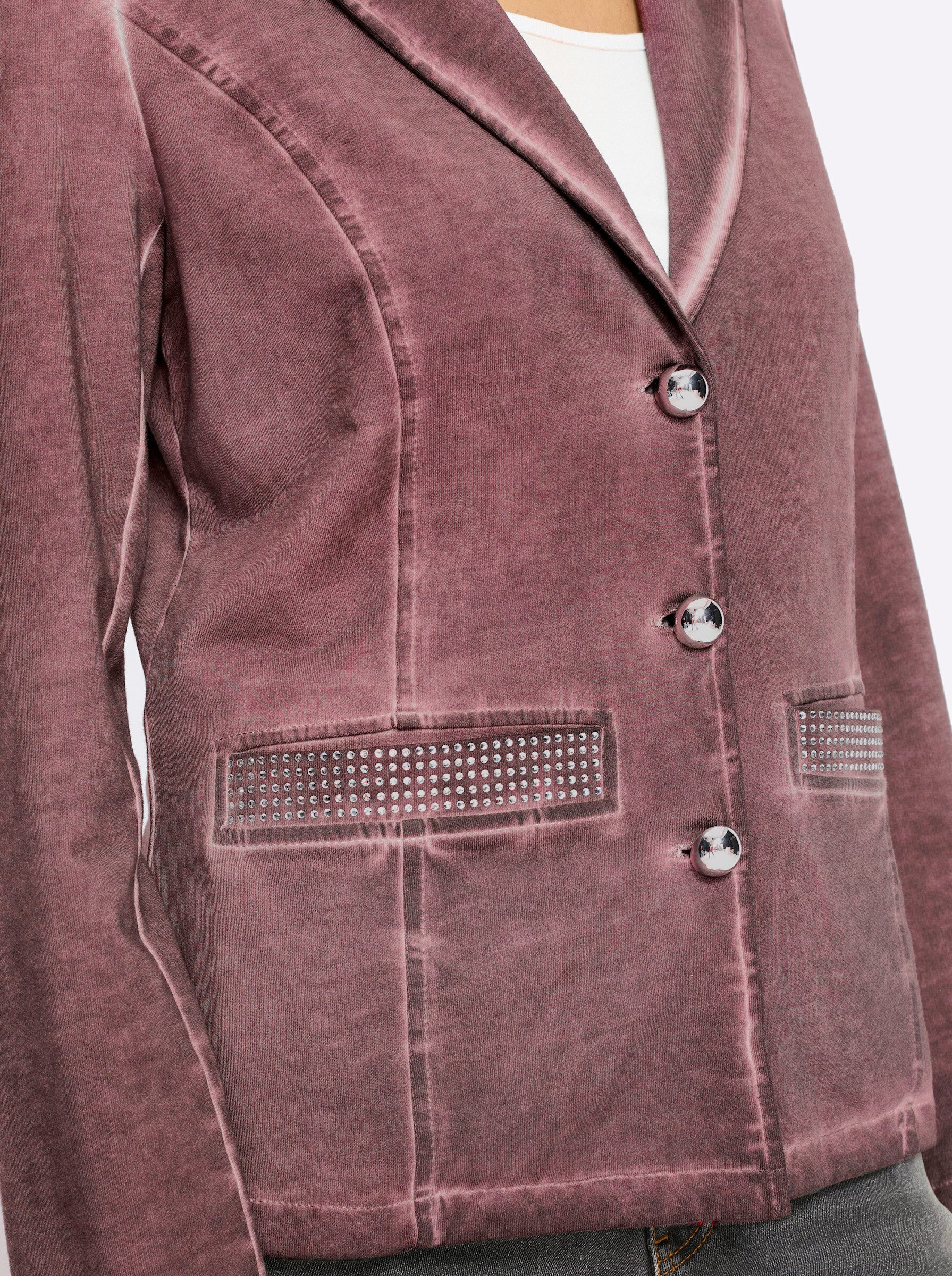 heine Jerseyblazer Sweatblazer Langarm