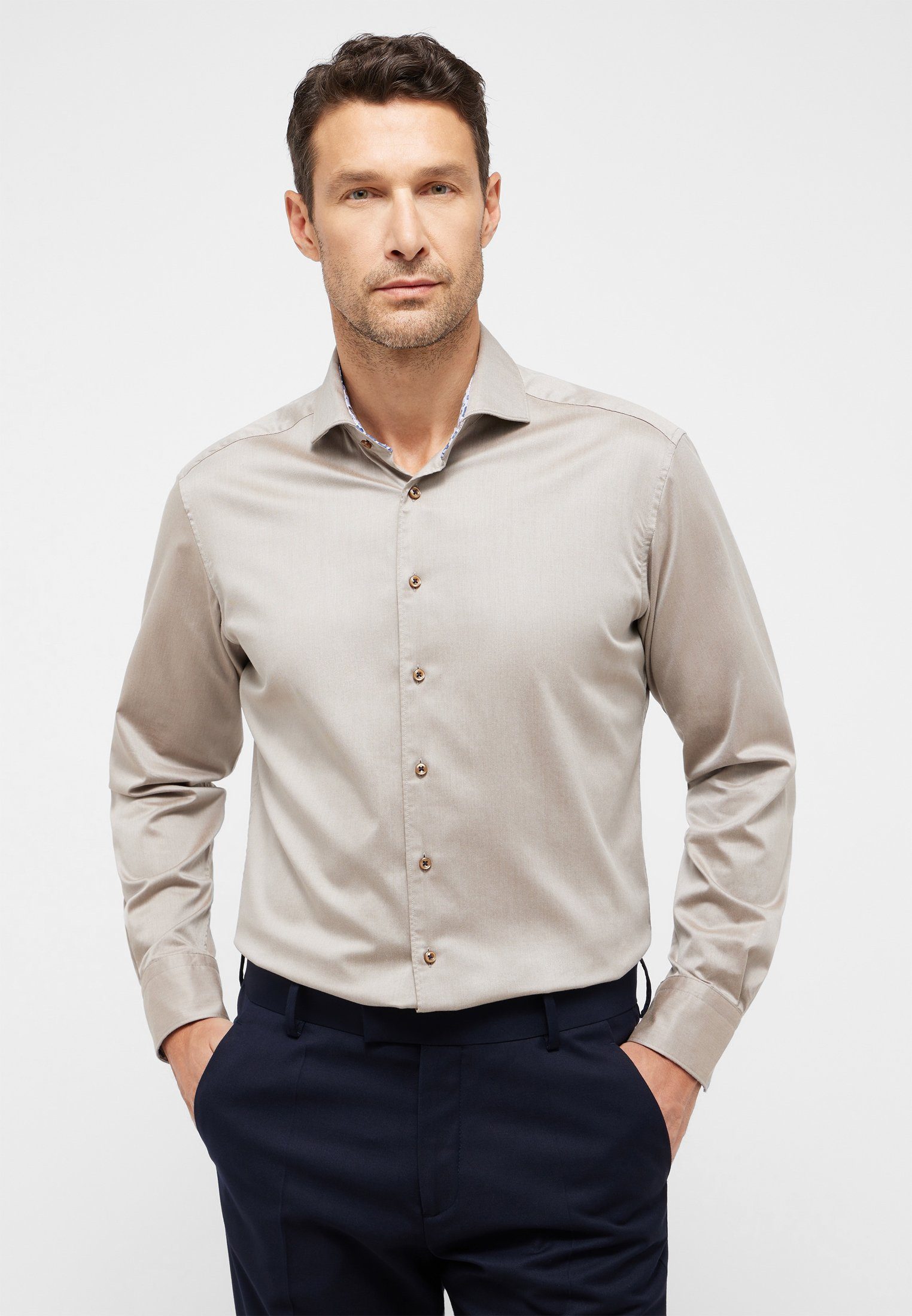 Eterna Langarmhemd MODERN FIT günstig online kaufen